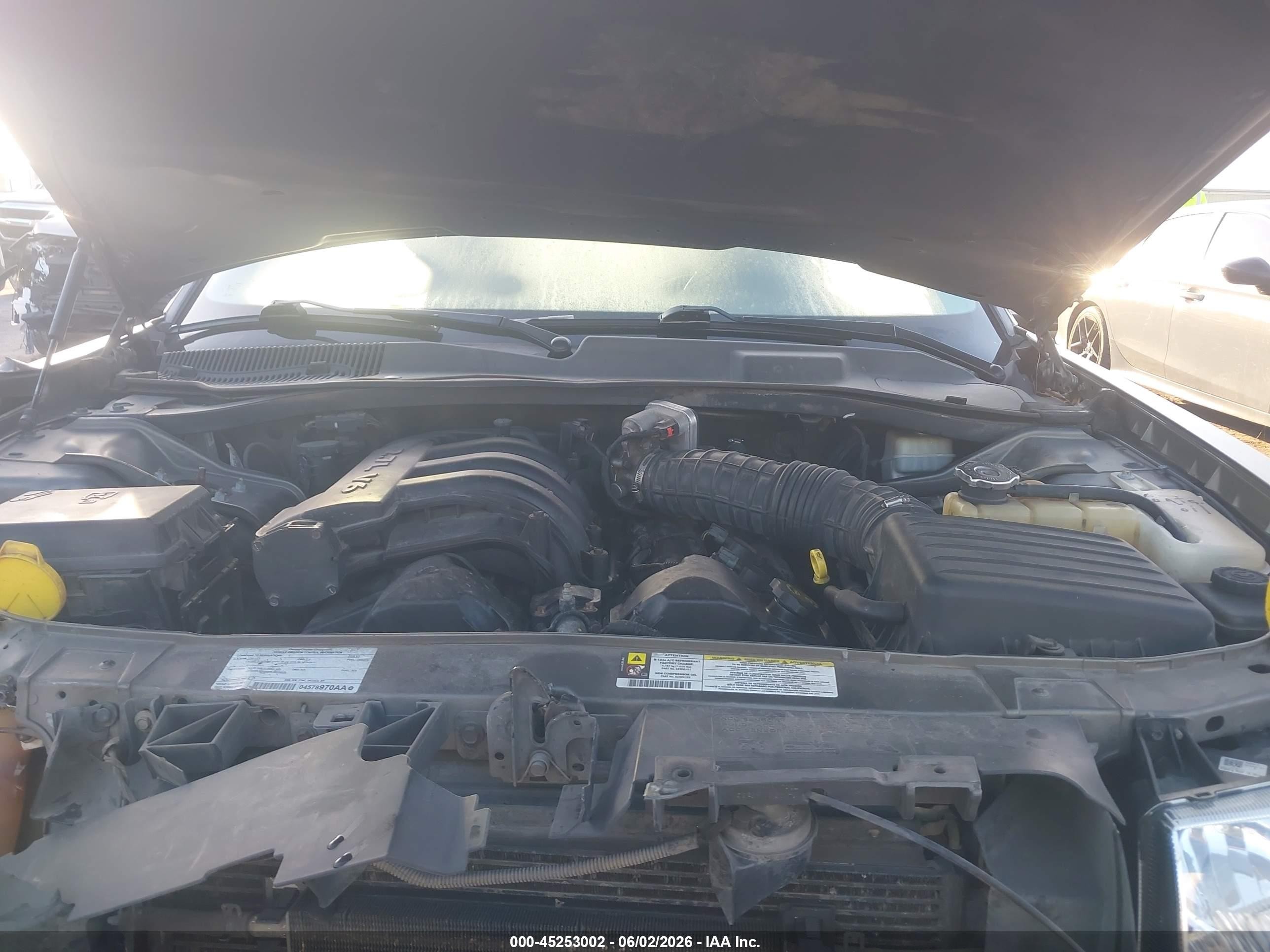 2008 Chrysler 300 Lx Gray vin: 2C3KA43R48H252031