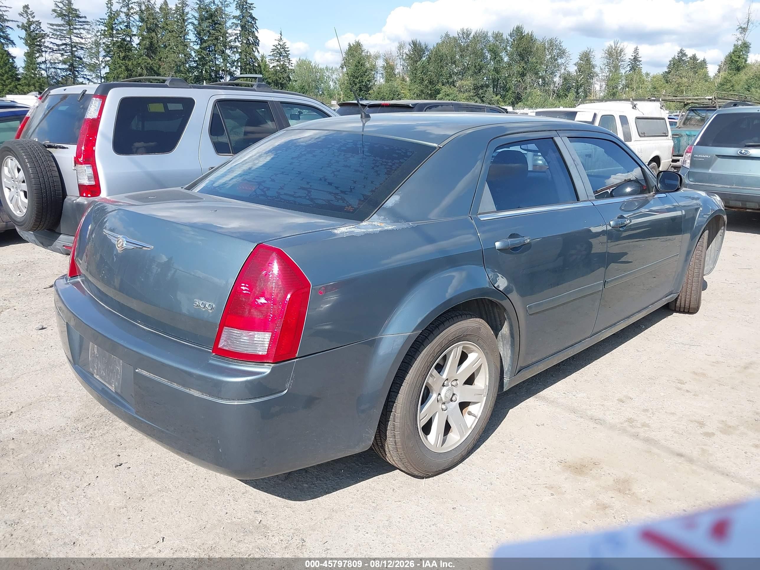 2006 Chrysler 300   Серый vin: 2C3KA43R56H329308