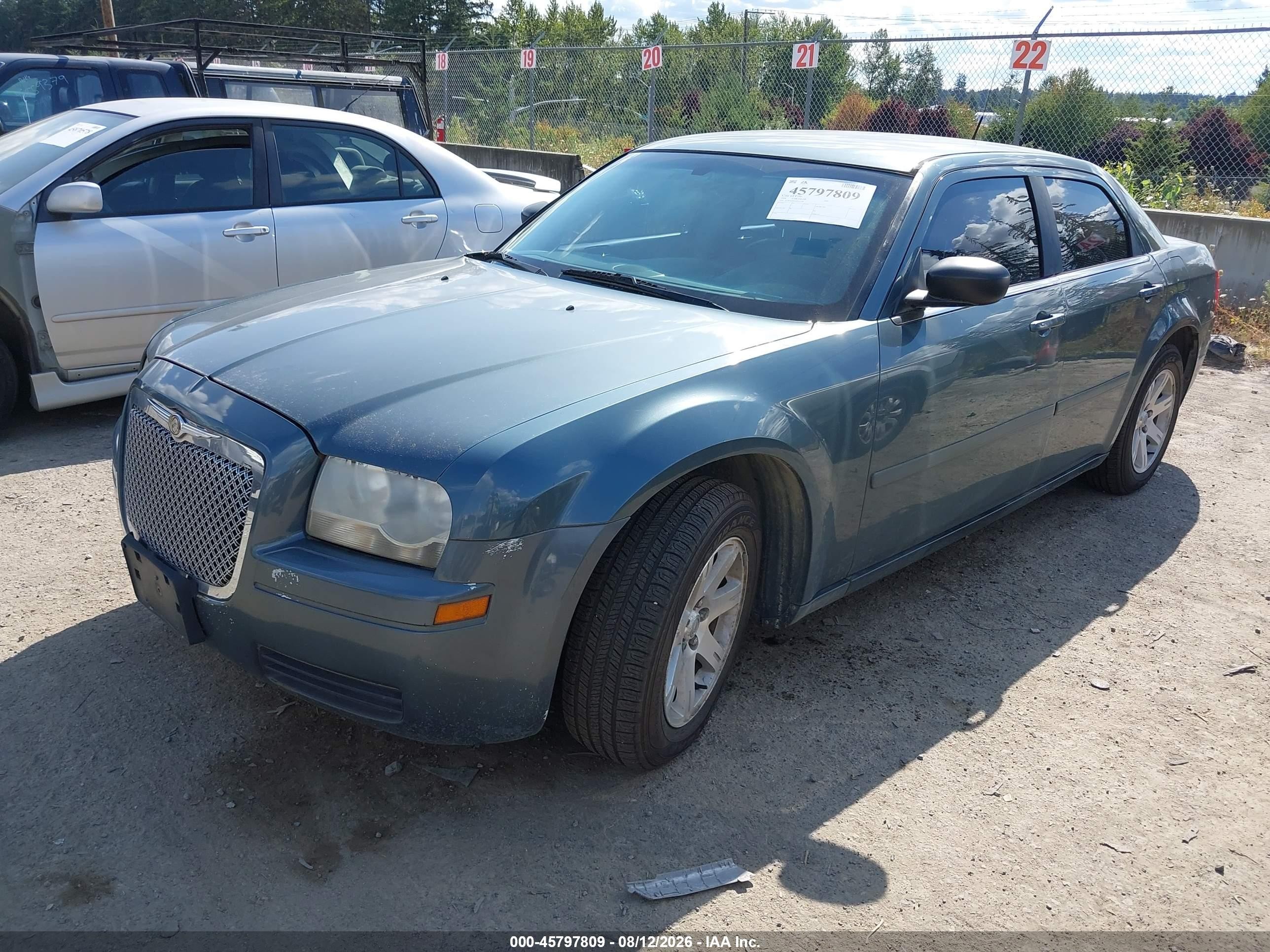 2006 Chrysler 300   Серый vin: 2C3KA43R56H329308
