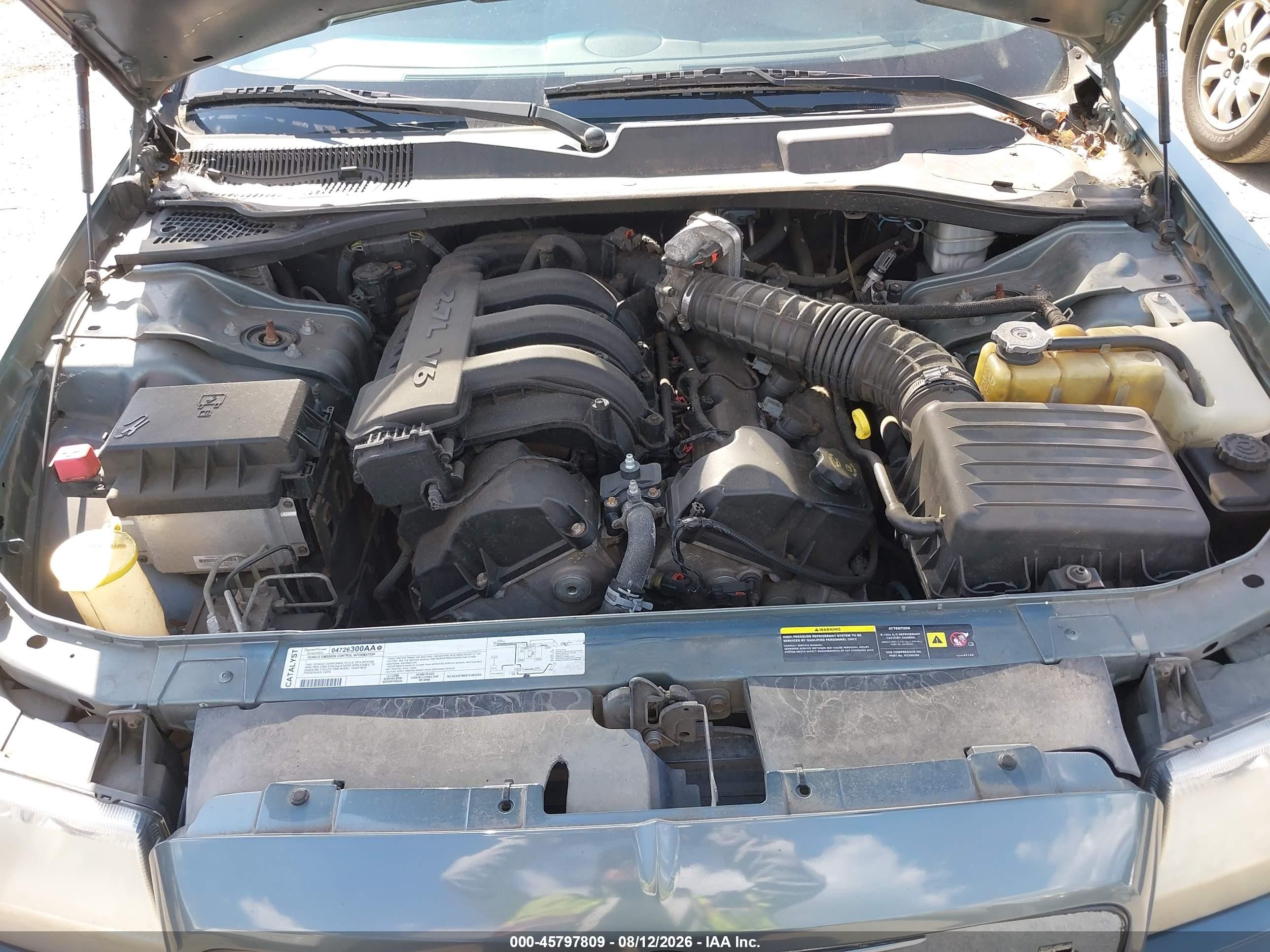 2006 Chrysler 300   Серый vin: 2C3KA43R56H329308