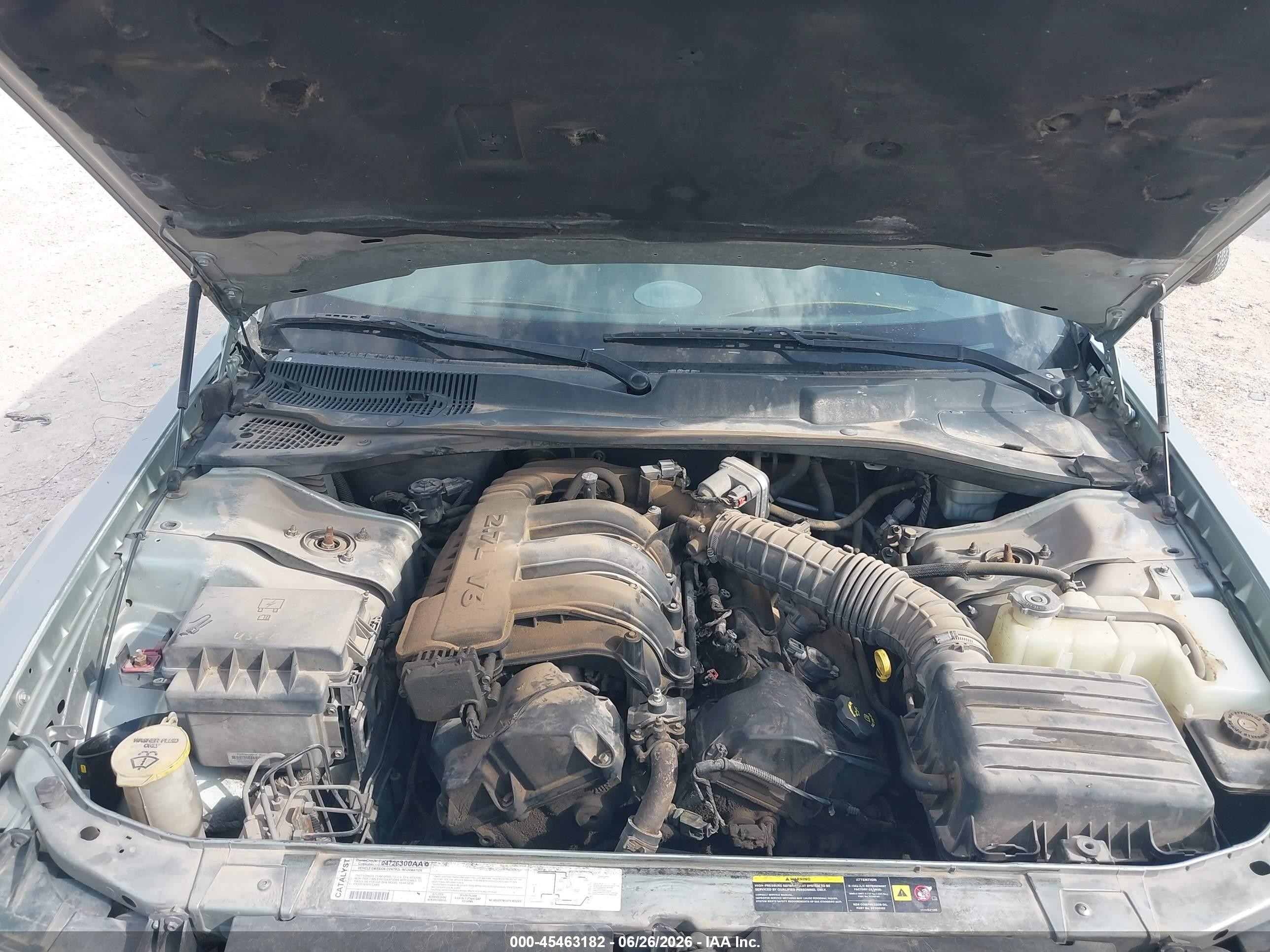 2006 Chrysler 300   Silver vin: 2C3KA43R56H367072