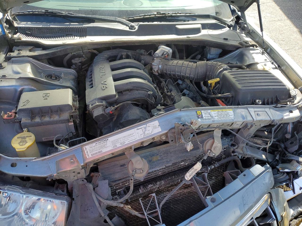 2007 Chrysler 300 Gray vin: 2C3KA43R67H697501