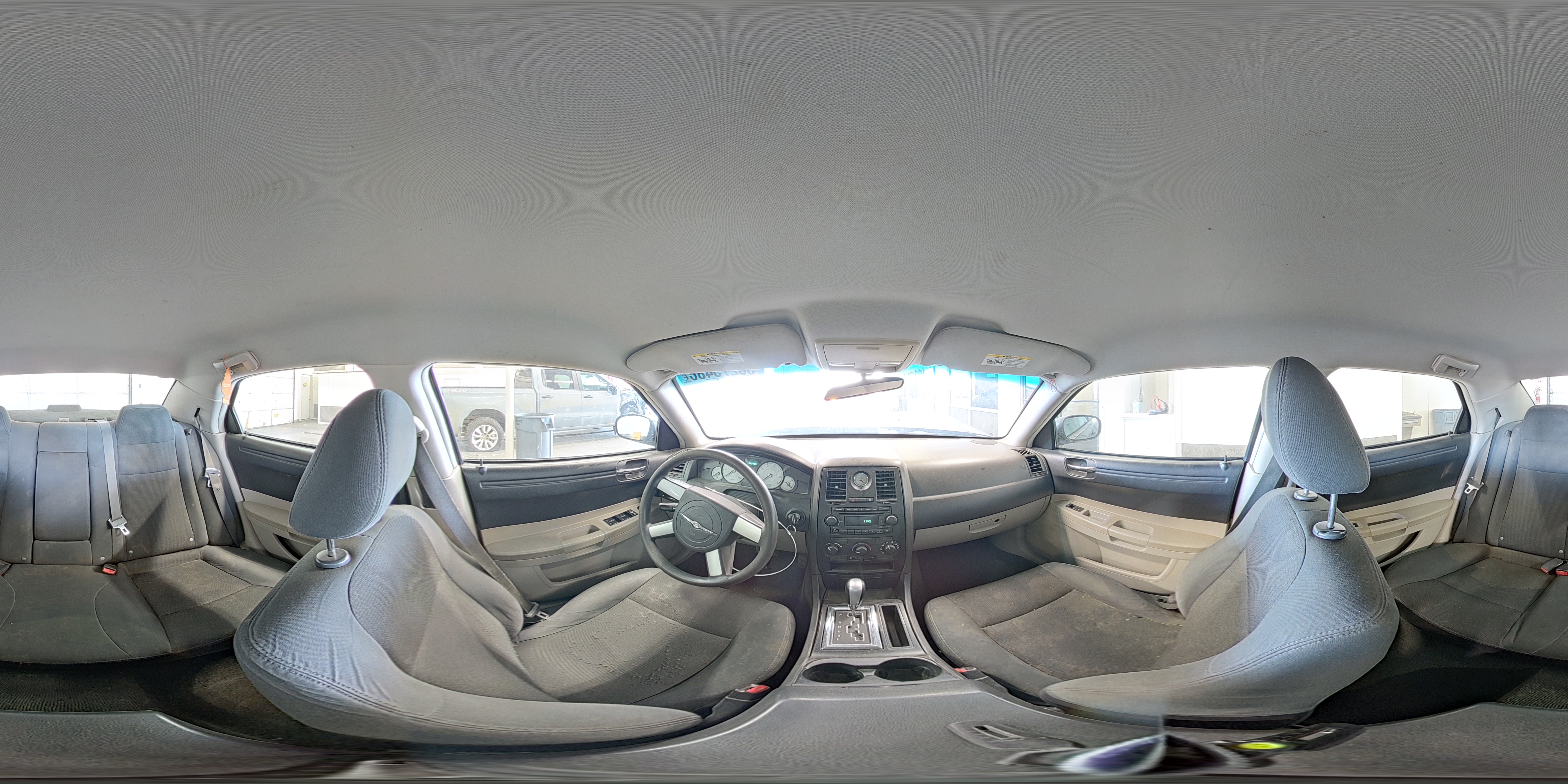 2007 Chrysler 300 Gray vin: 2C3KA43R67H697501