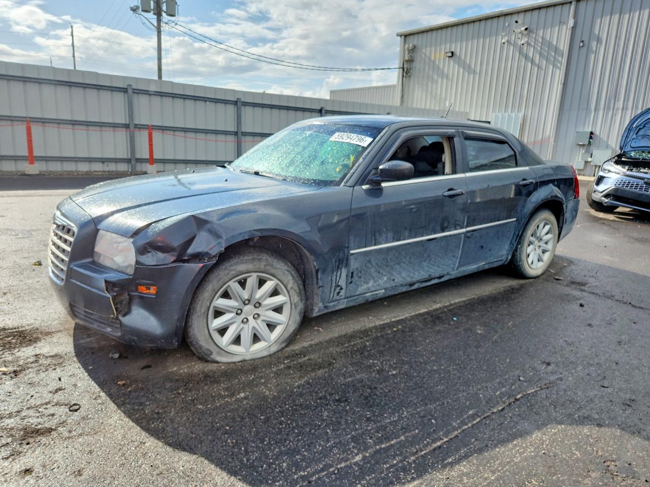 2008 Chrysler 300 Lx Синий vin: 2C3KA43R68H281756
