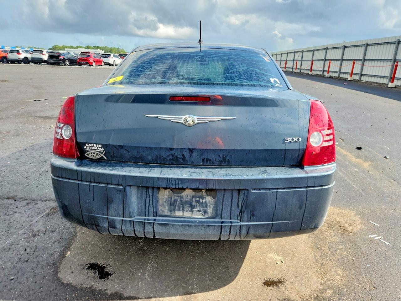2008 Chrysler 300 Lx Blue vin: 2C3KA43R68H281756