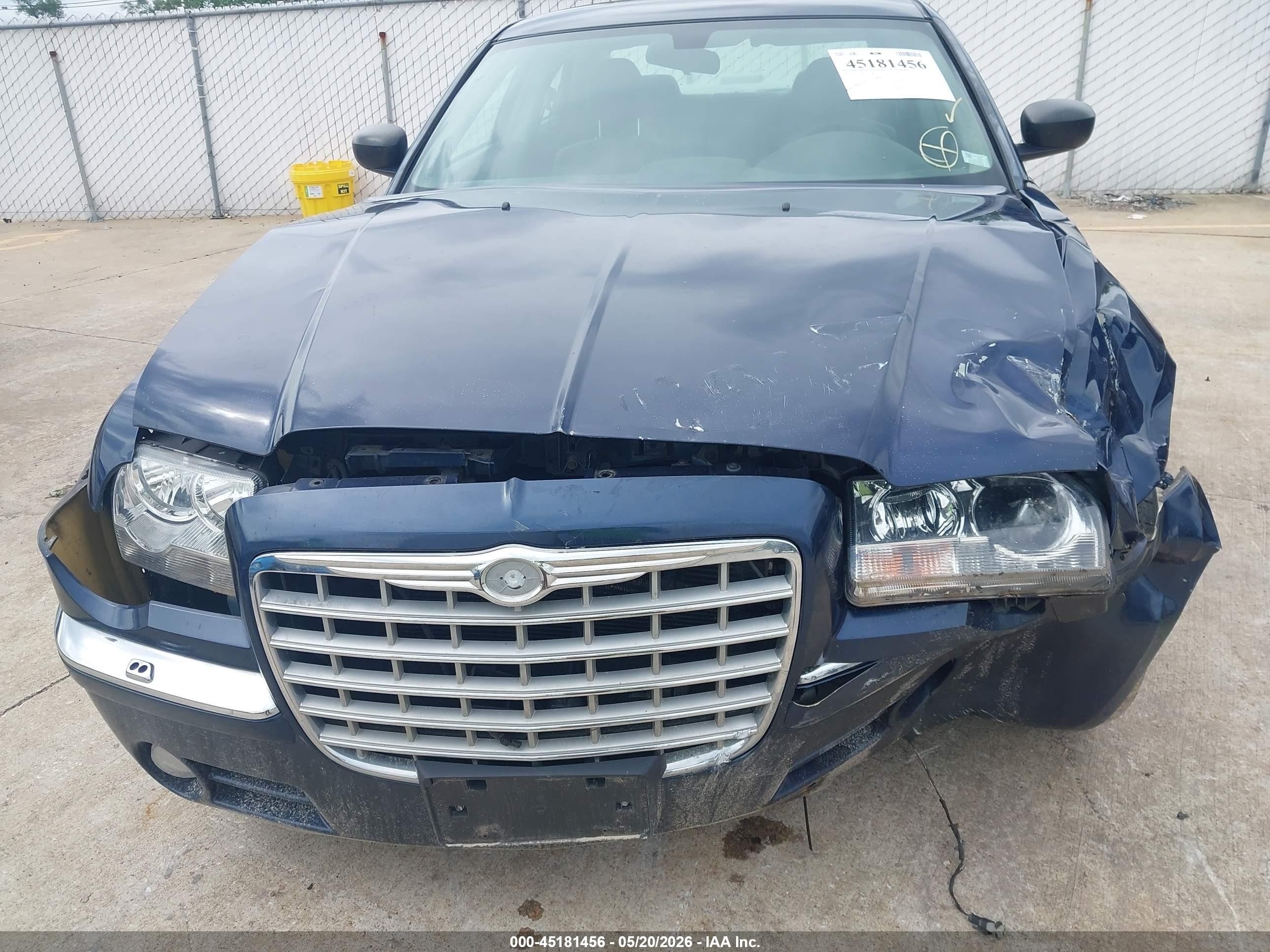 2006 Chrysler 300   Blue vin: 2C3KA43R76H304023