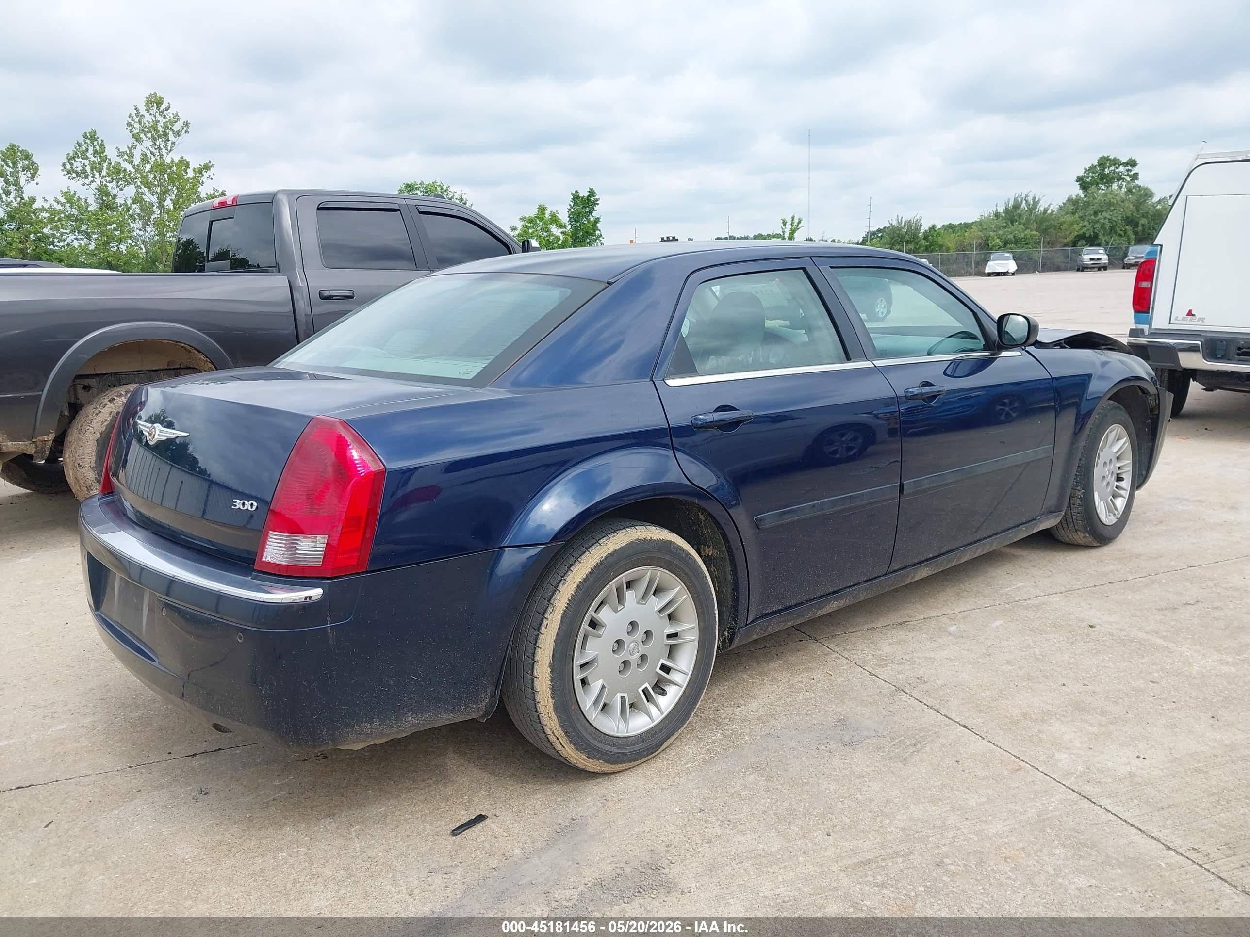 2006 Chrysler 300   Blue vin: 2C3KA43R76H304023