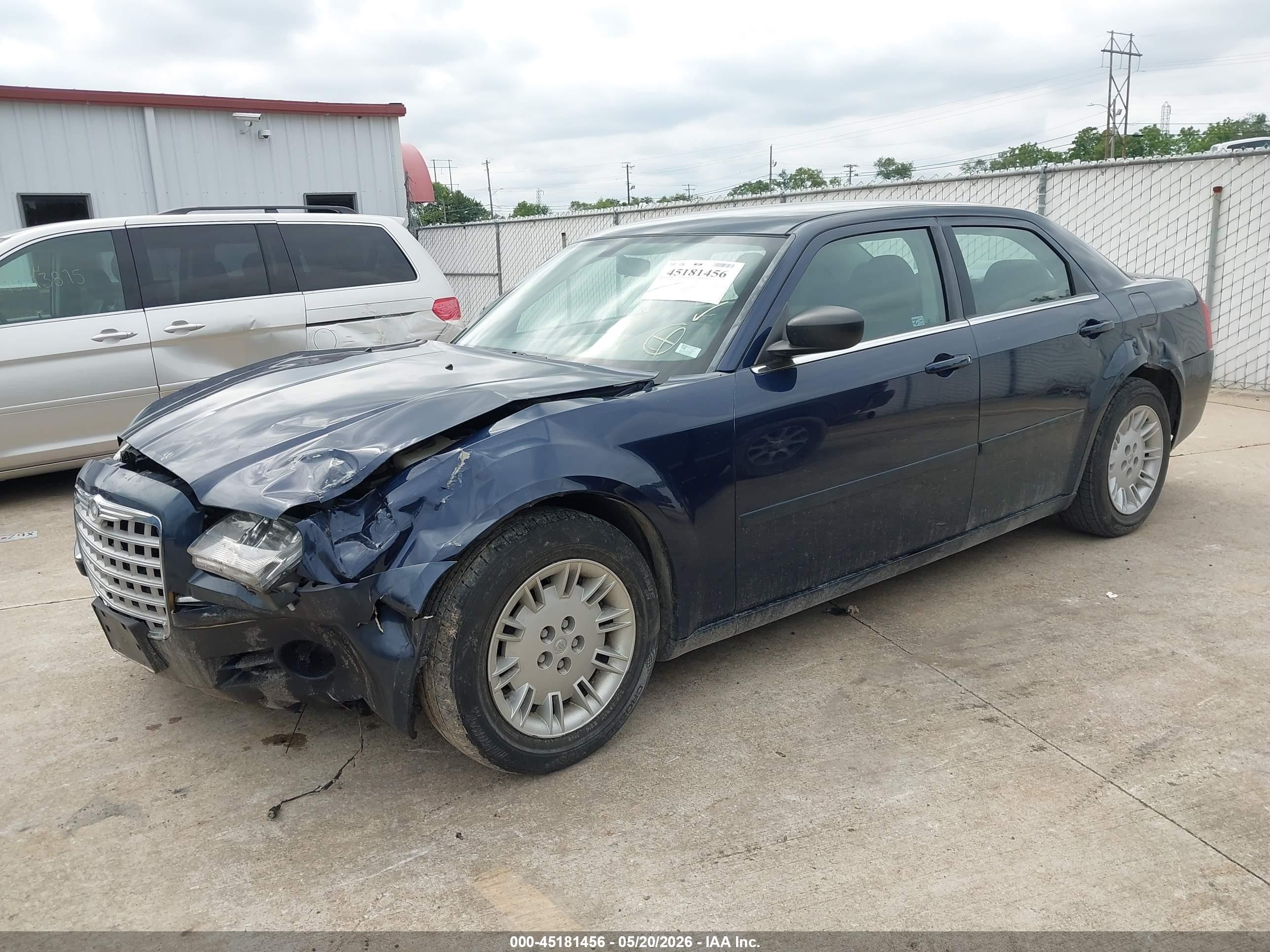 2006 Chrysler 300   Blue vin: 2C3KA43R76H304023