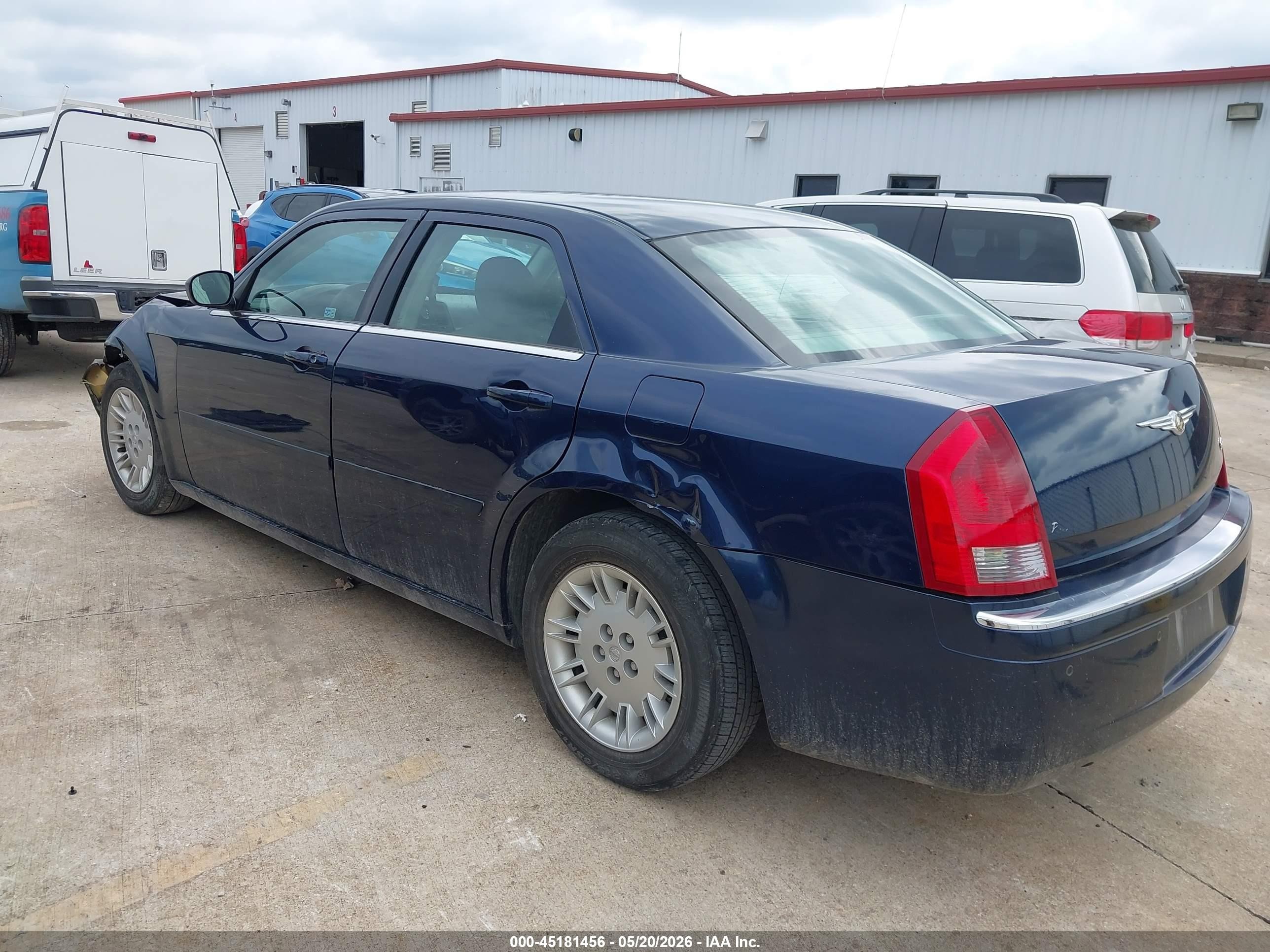 2006 Chrysler 300   Blue vin: 2C3KA43R76H304023