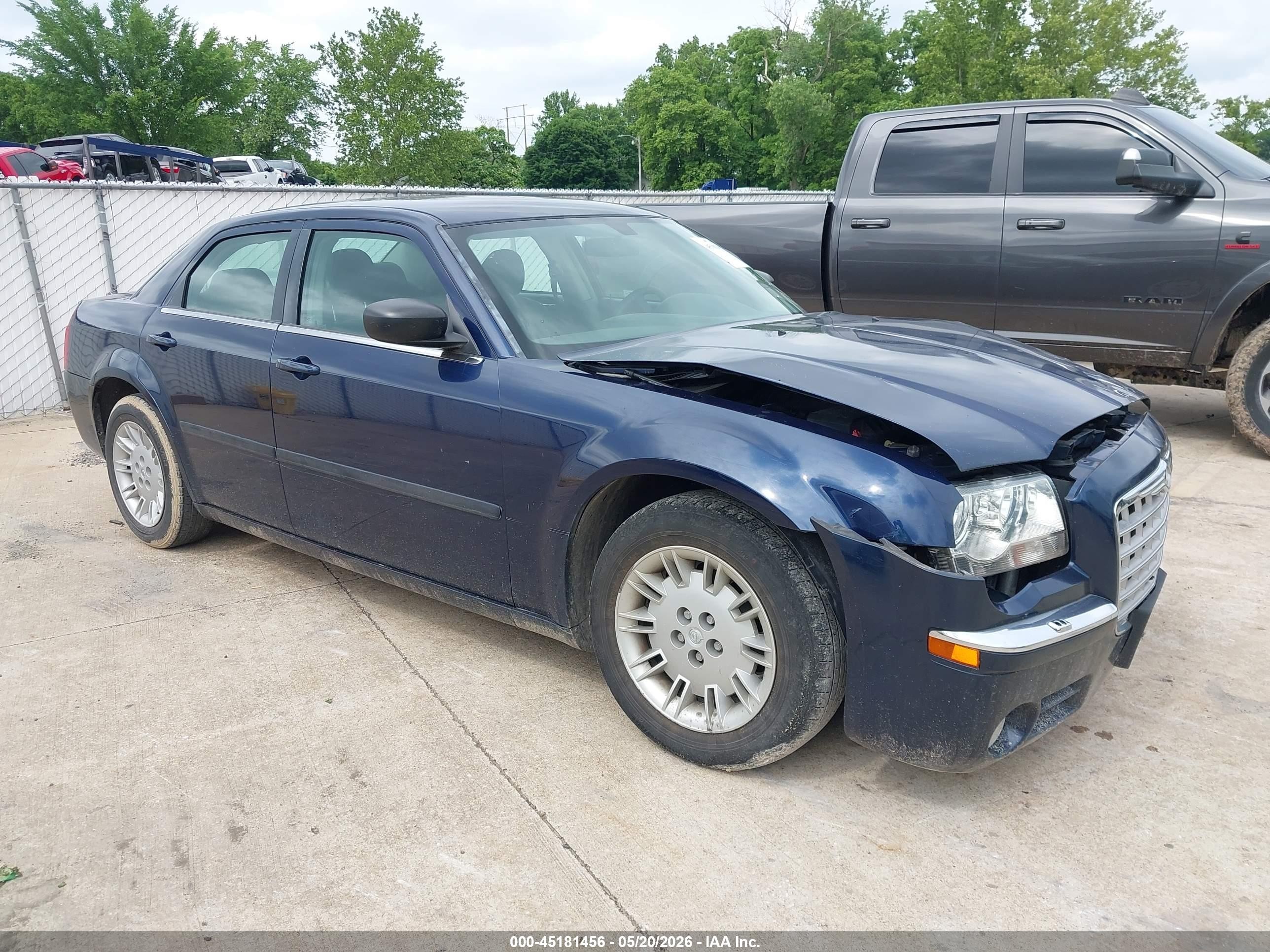 2006 Chrysler 300   Blue vin: 2C3KA43R76H304023