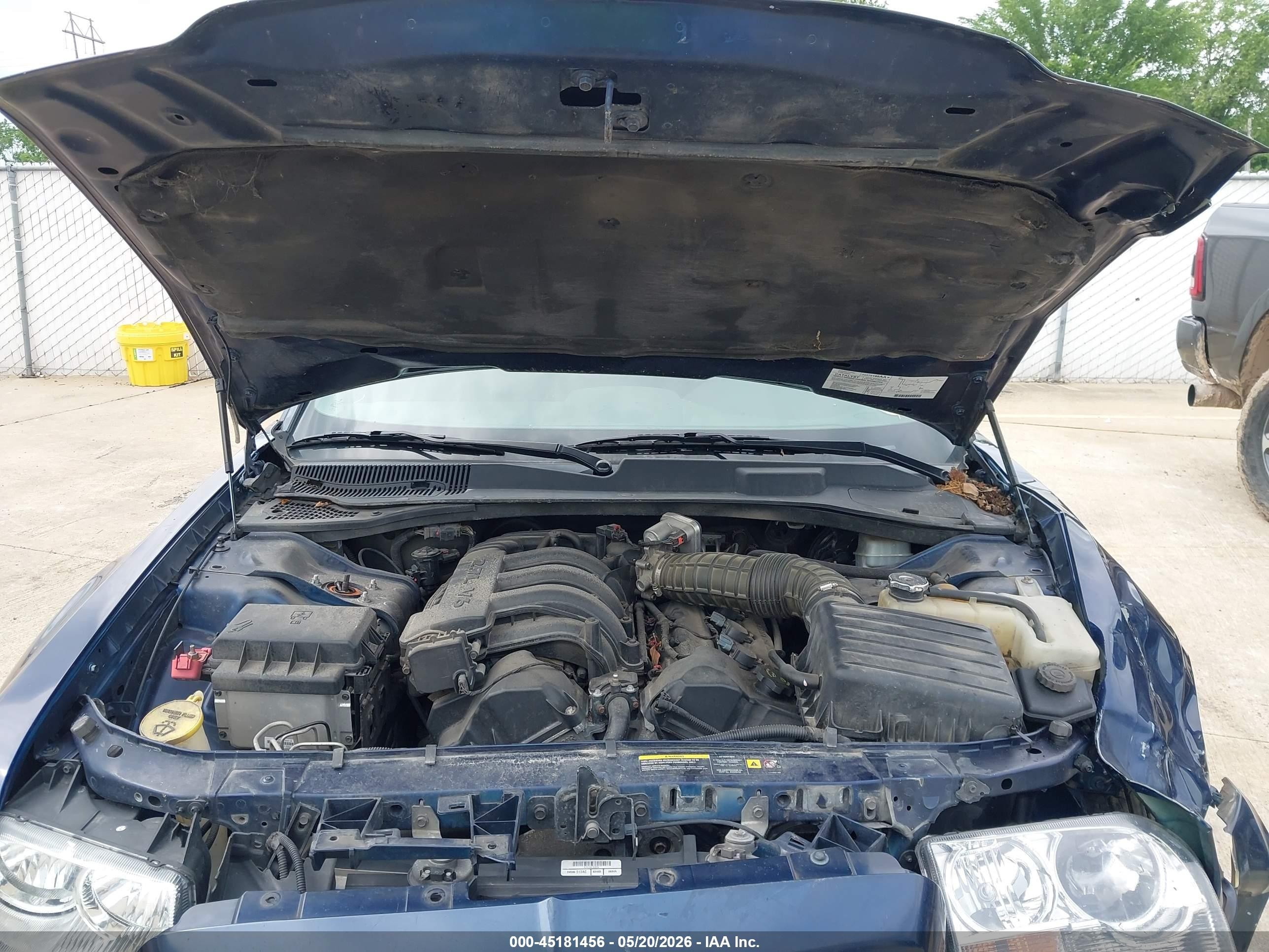 2006 Chrysler 300   Blue vin: 2C3KA43R76H304023
