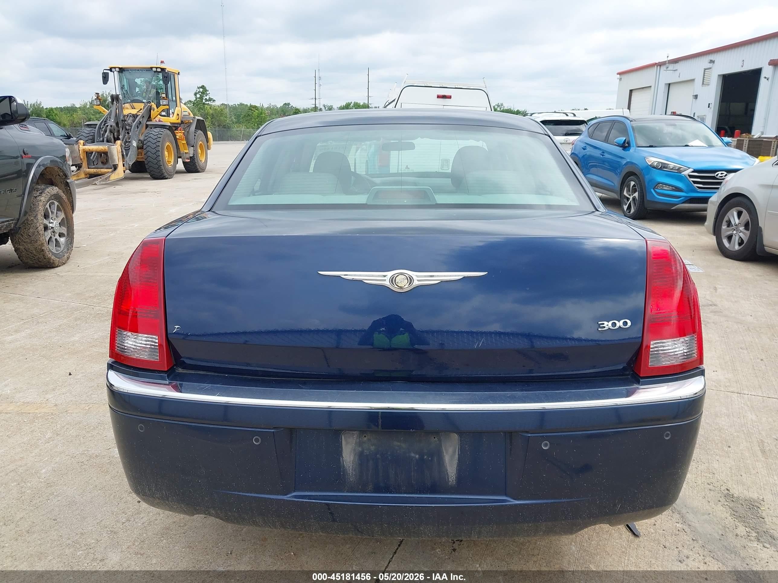 2006 Chrysler 300   Blue vin: 2C3KA43R76H304023