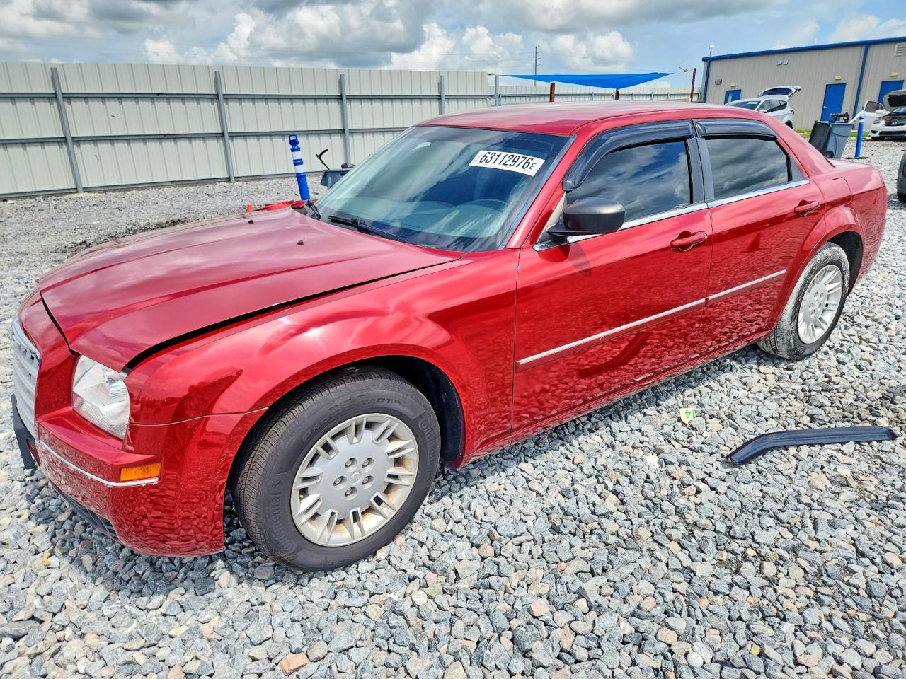 2007 Chrysler 300 Red vin: 2C3KA43R77H820982