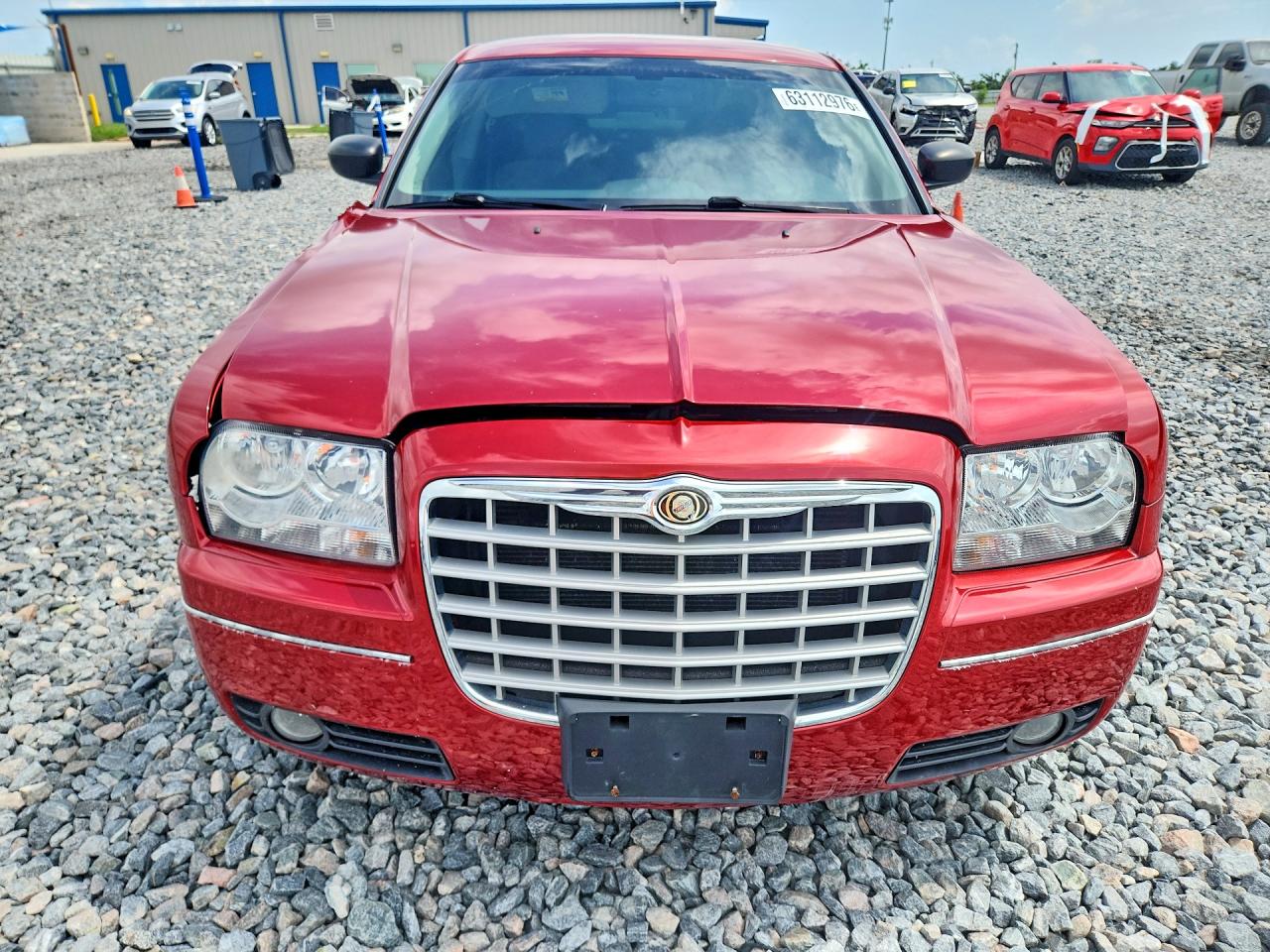 2007 Chrysler 300 Red vin: 2C3KA43R77H820982