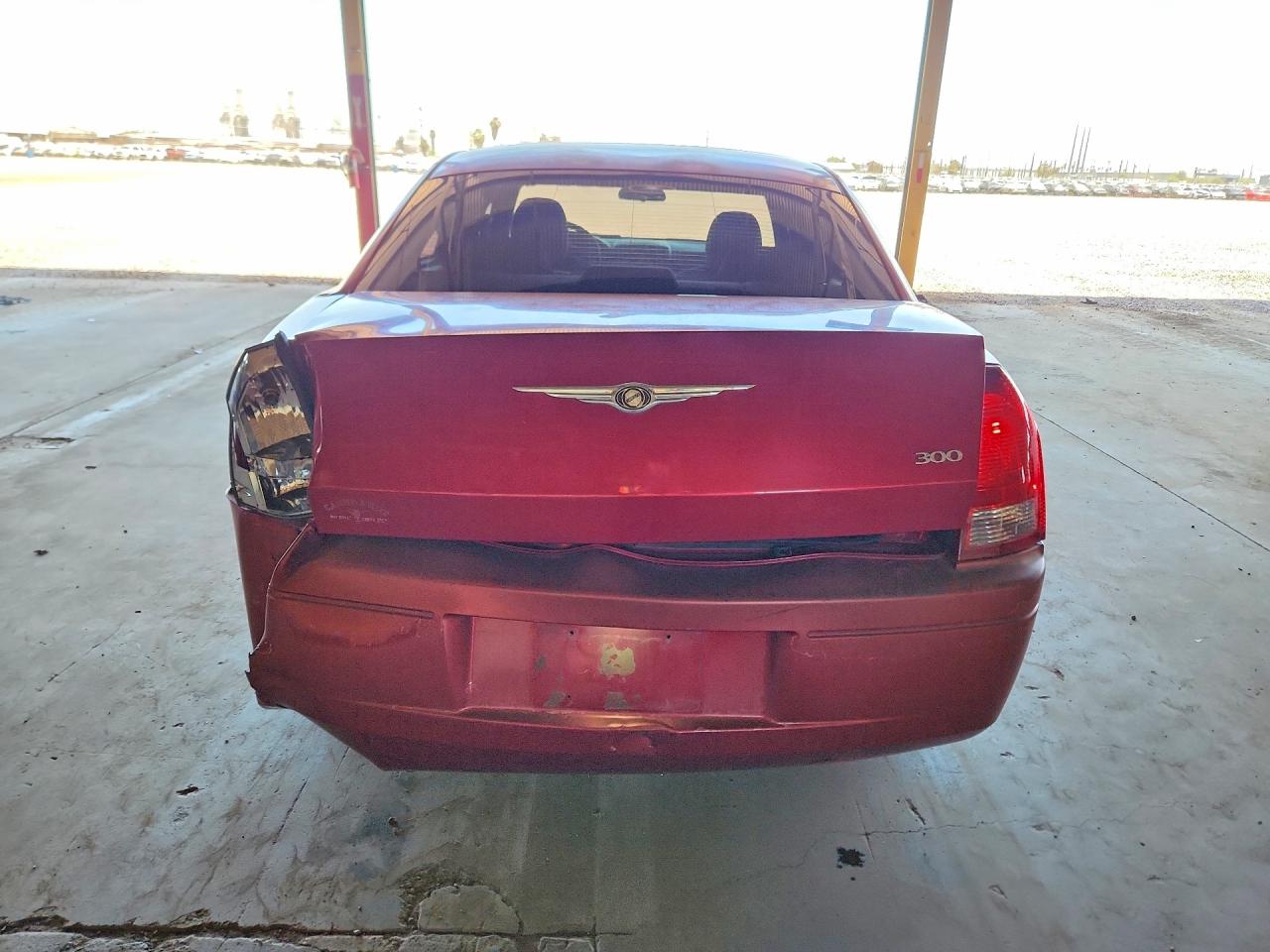 2007 Chrysler 300 Burgundy vin: 2C3KA43R77H860916