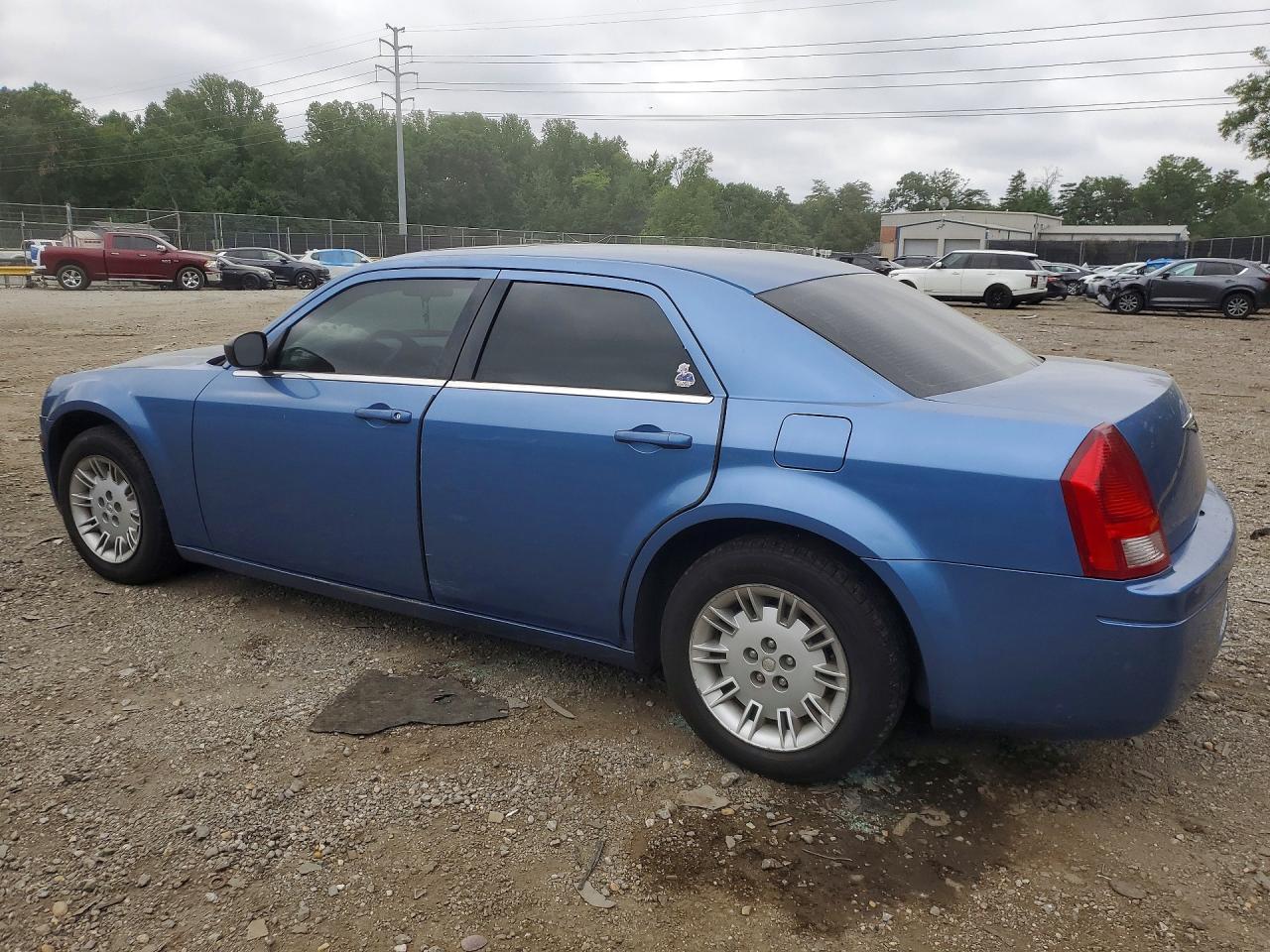 2007 Chrysler 300 Blue vin: 2C3KA43R87H774062