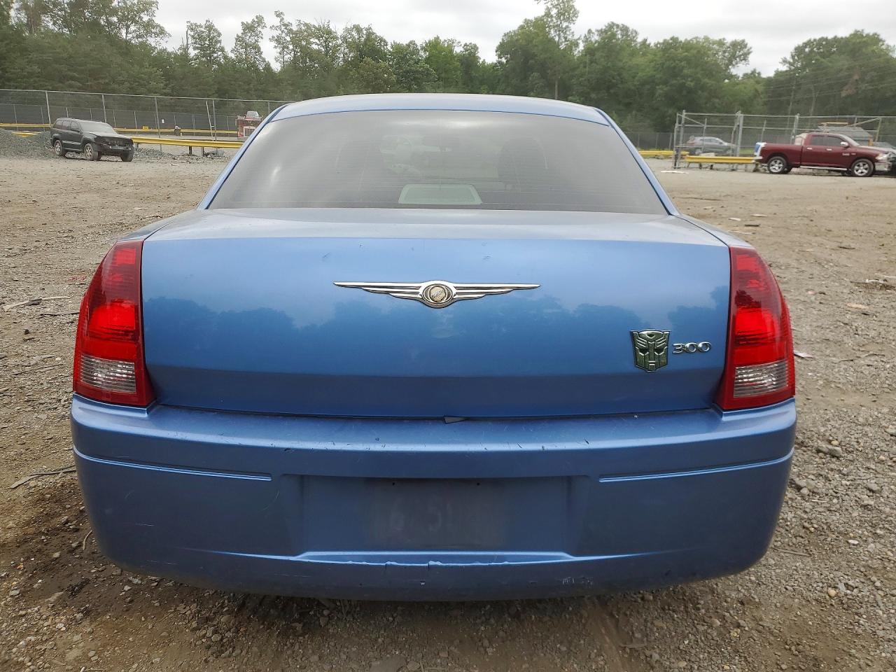 2007 Chrysler 300 Blue vin: 2C3KA43R87H774062