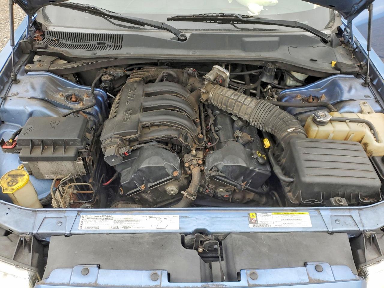 2007 Chrysler 300 Blue vin: 2C3KA43R87H774062