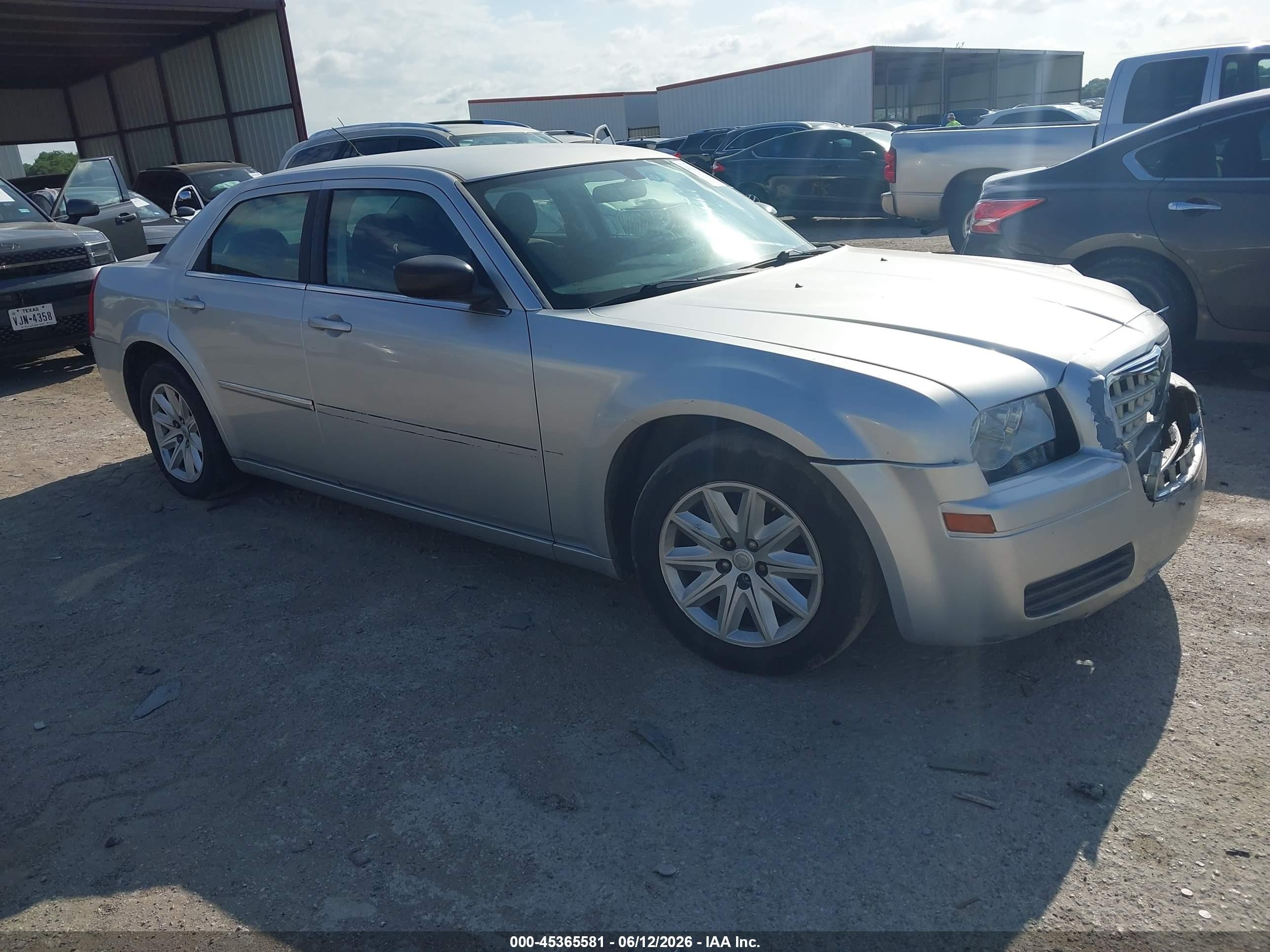 2008 Chrysler 300 Lx Silver vin: 2C3KA43R98H109057