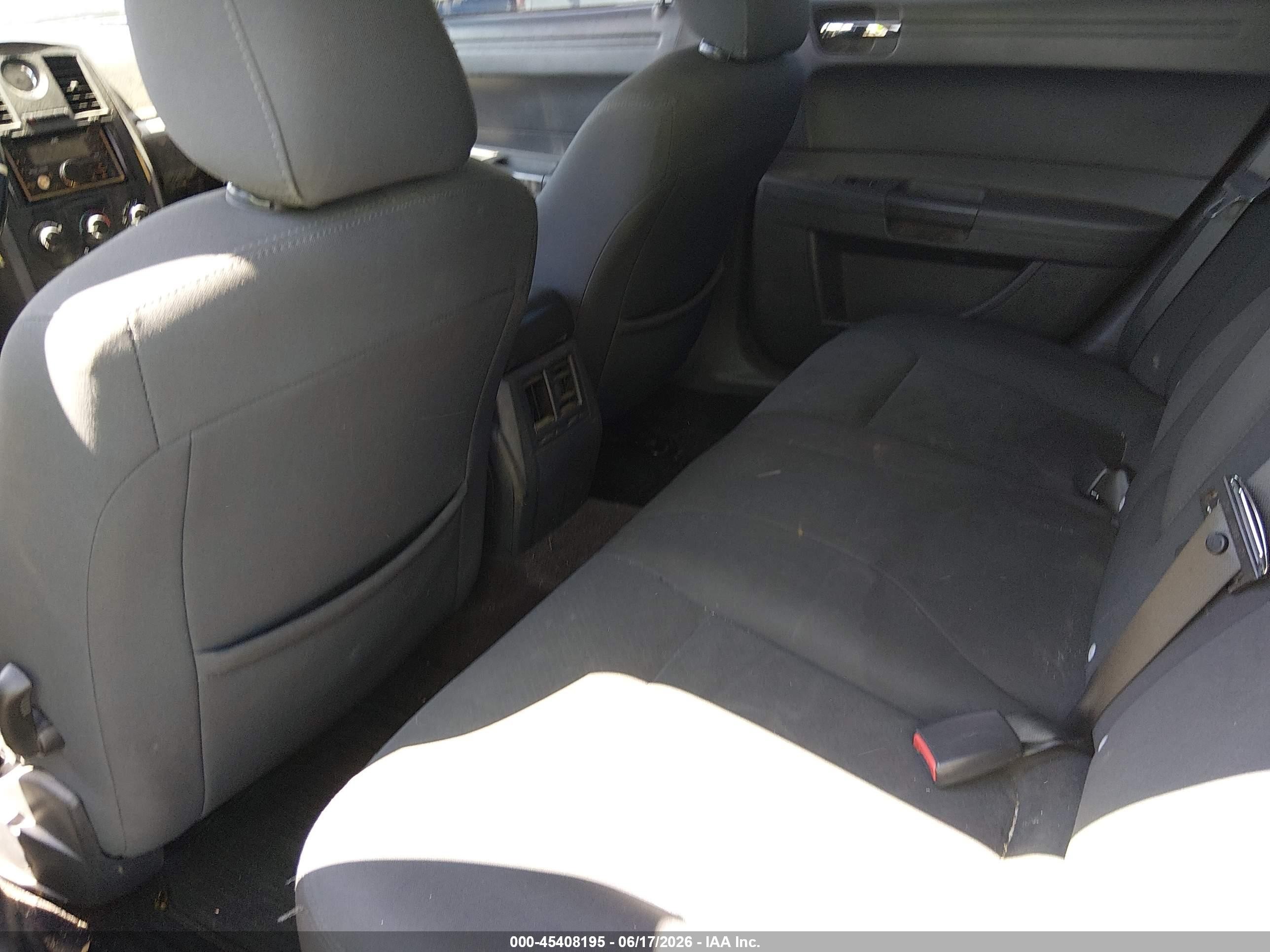 2008 Chrysler 300 Lx Black vin: 2C3KA43R98H192408