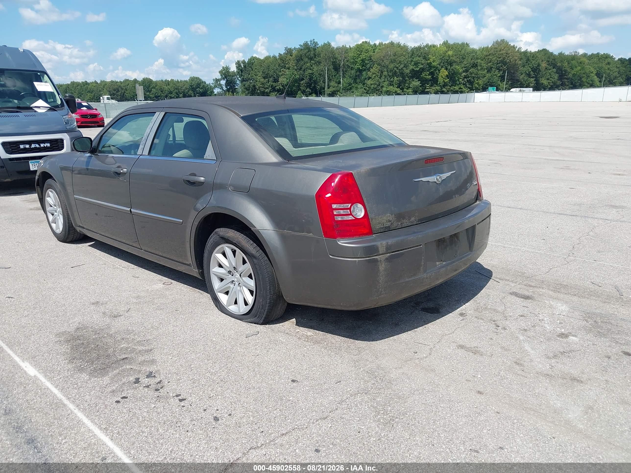 2008 Chrysler 300 Lx Gray vin: 2C3KA43RX8H253359