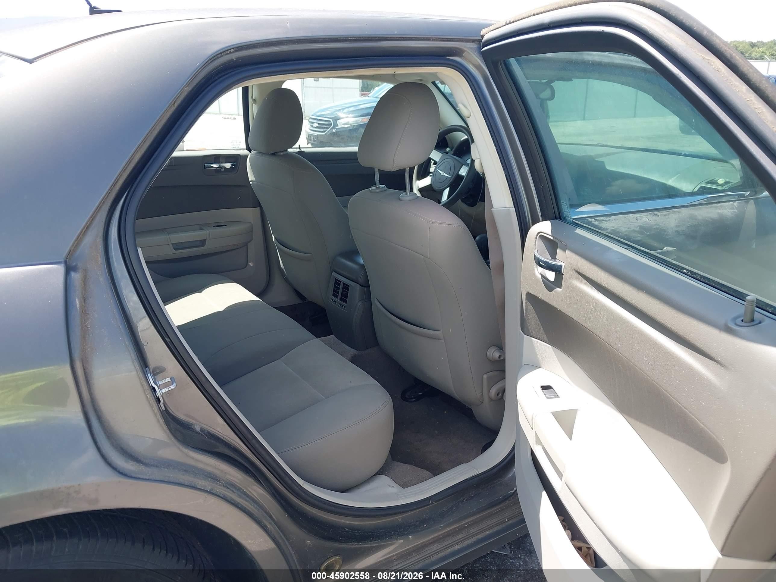 2008 Chrysler 300 Lx Gray vin: 2C3KA43RX8H253359