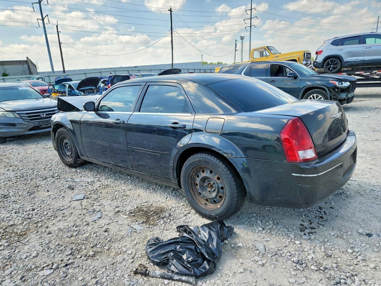 2006 Chrysler 300 Touring Black vin: 2C3KA53G06H170671