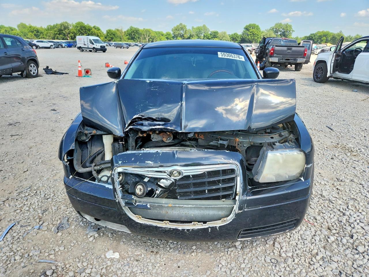 2006 Chrysler 300 Touring Black vin: 2C3KA53G06H170671