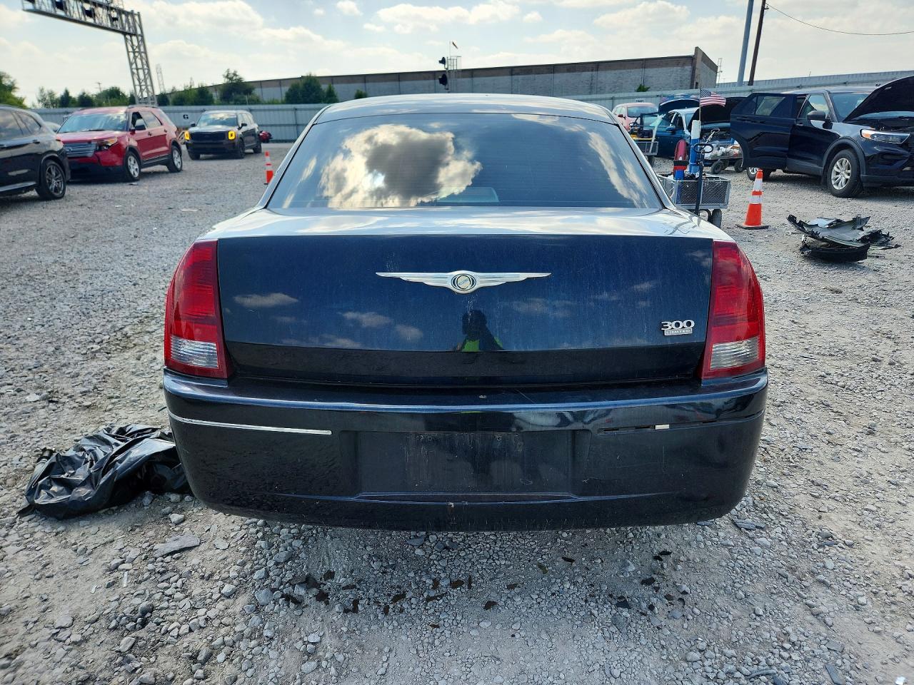 2006 Chrysler 300 Touring Black vin: 2C3KA53G06H170671