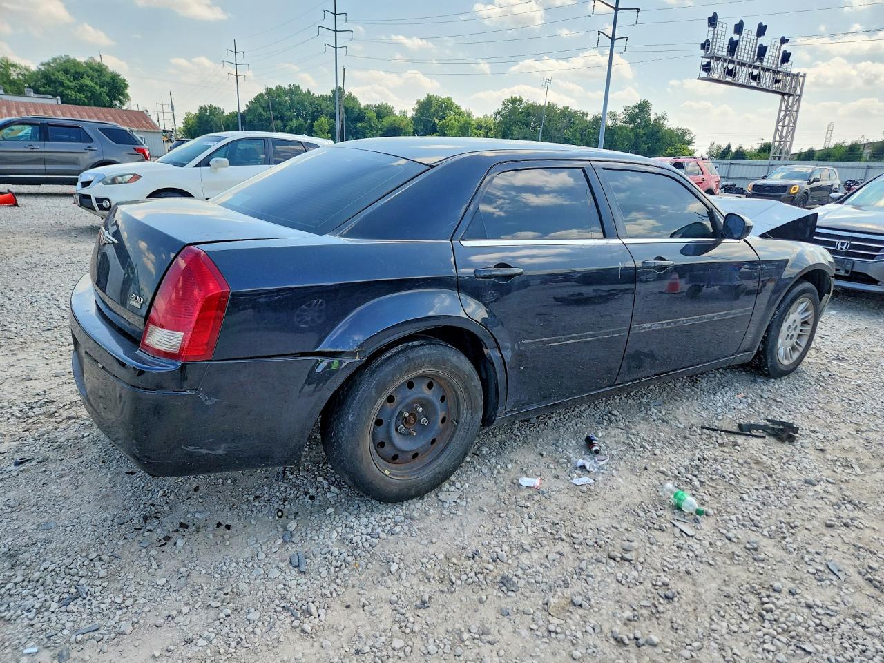 2006 Chrysler 300 Touring Black vin: 2C3KA53G06H170671