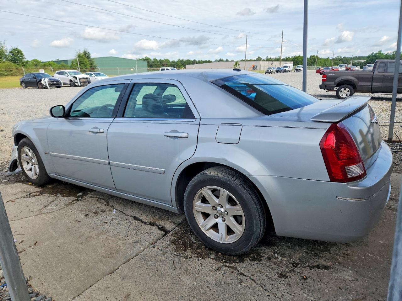 2006 Chrysler 300 Touring Silver vin: 2C3KA53G06H325509