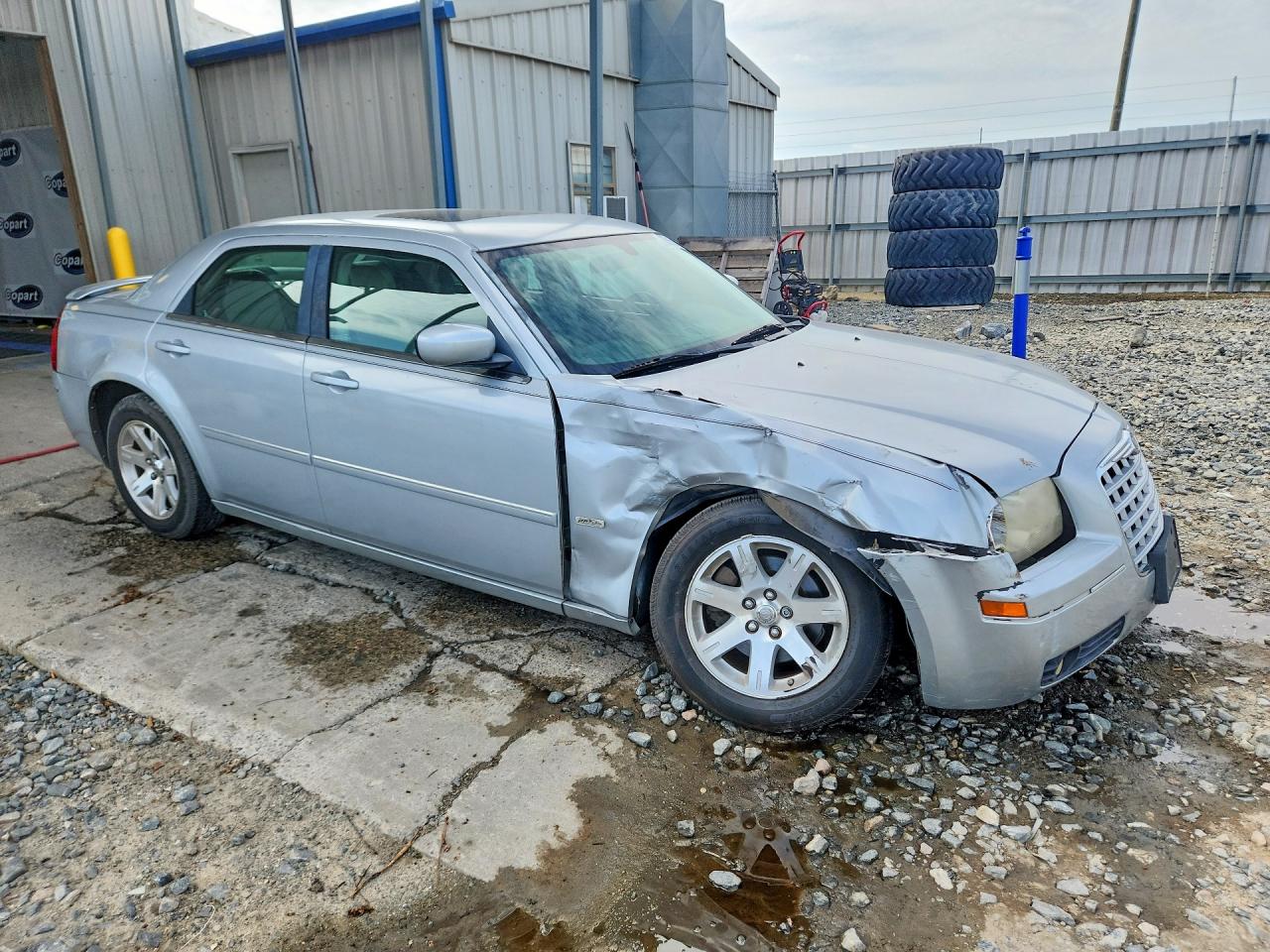2006 Chrysler 300 Touring Silver vin: 2C3KA53G06H325509