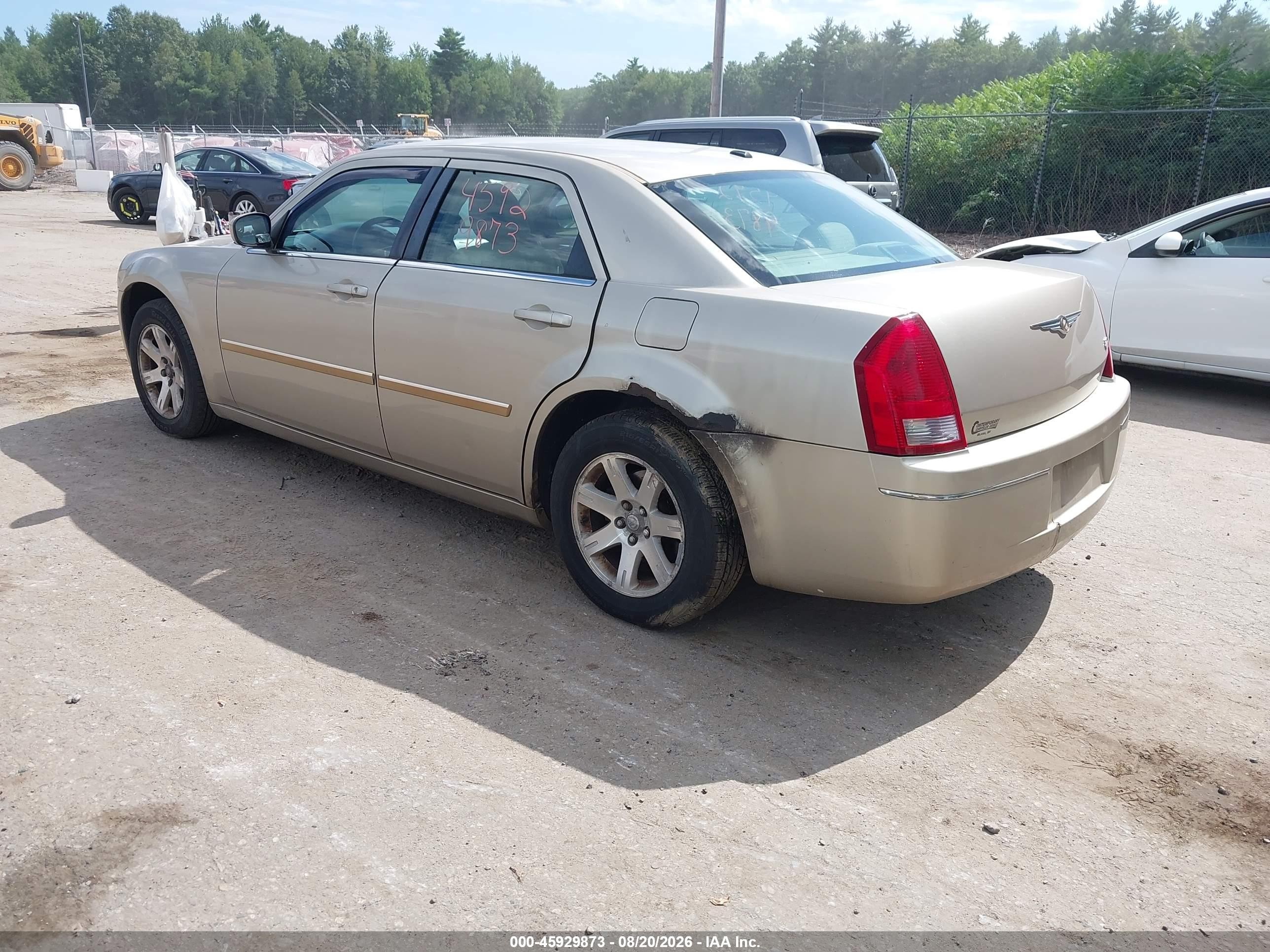 2006 Chrysler 300 Touring Gold vin: 2C3KA53G06H524950