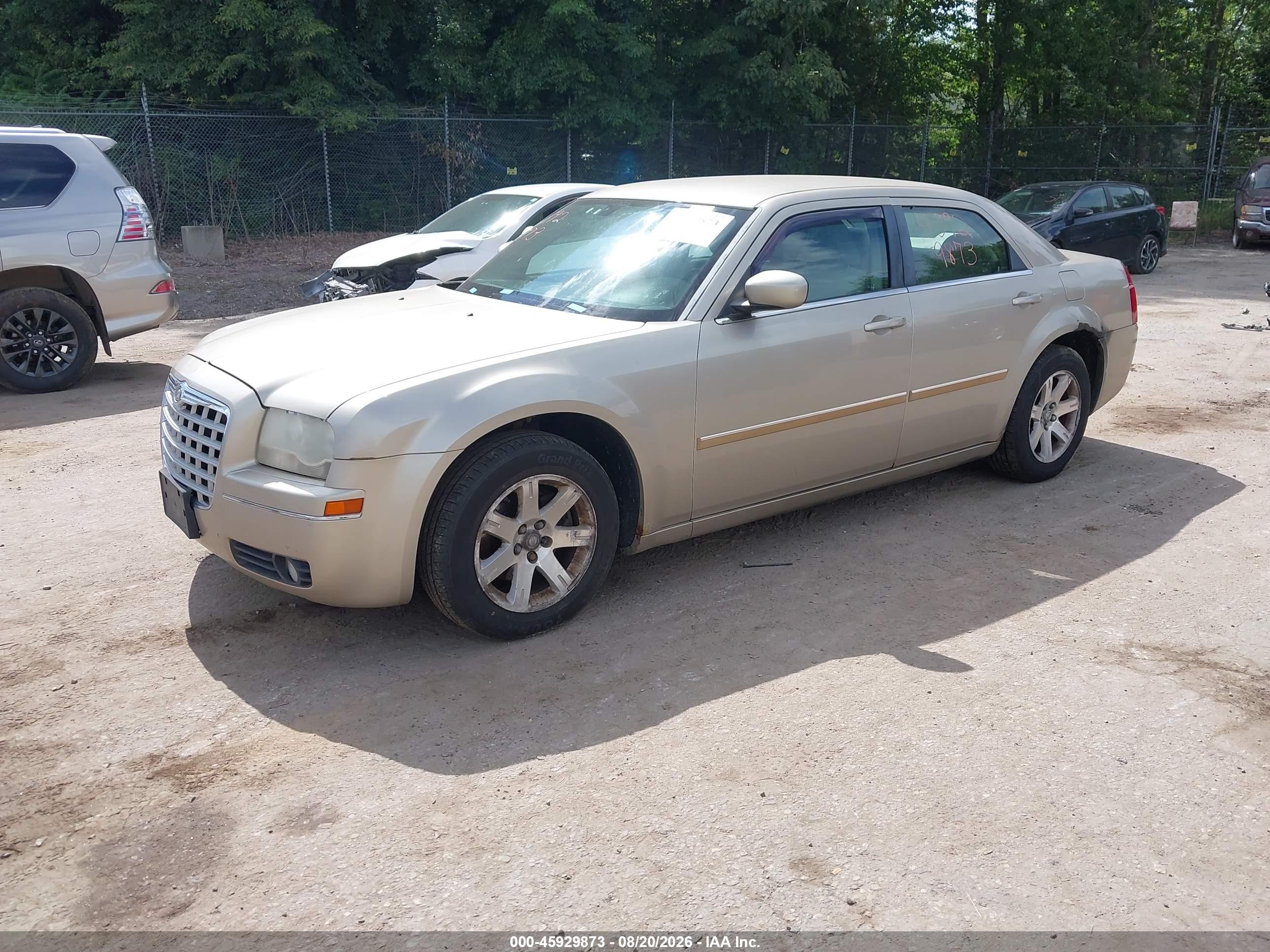2006 Chrysler 300 Touring Gold vin: 2C3KA53G06H524950