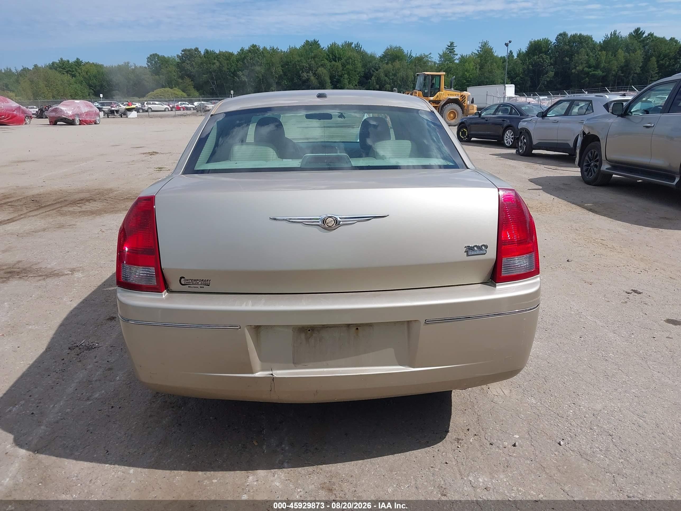 2006 Chrysler 300 Touring Gold vin: 2C3KA53G06H524950