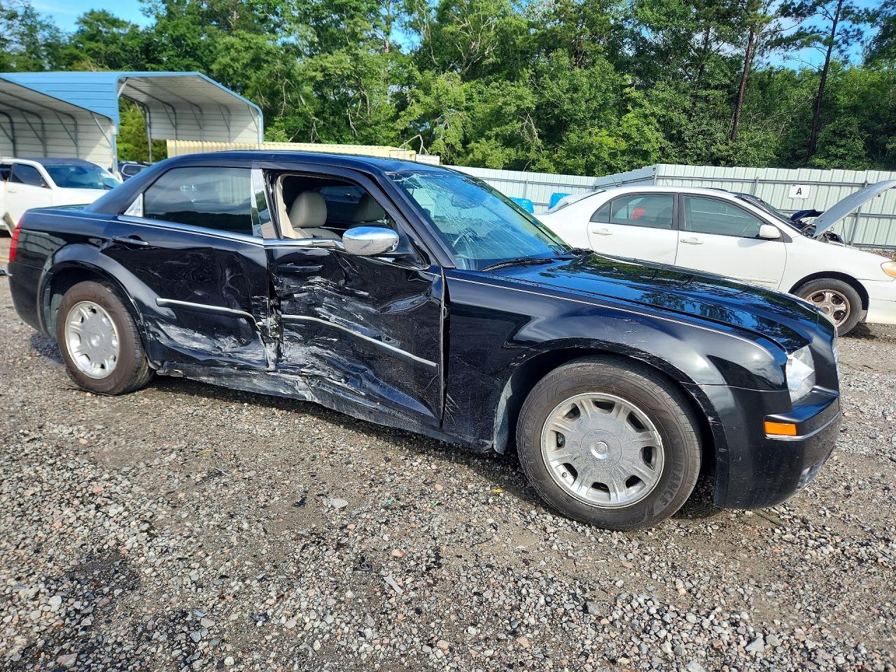 2006 Chrysler 300 Touring Черный vin: 2C3KA53G06H538105