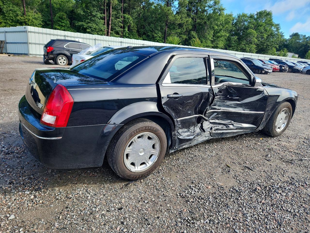 2006 Chrysler 300 Touring Черный vin: 2C3KA53G06H538105