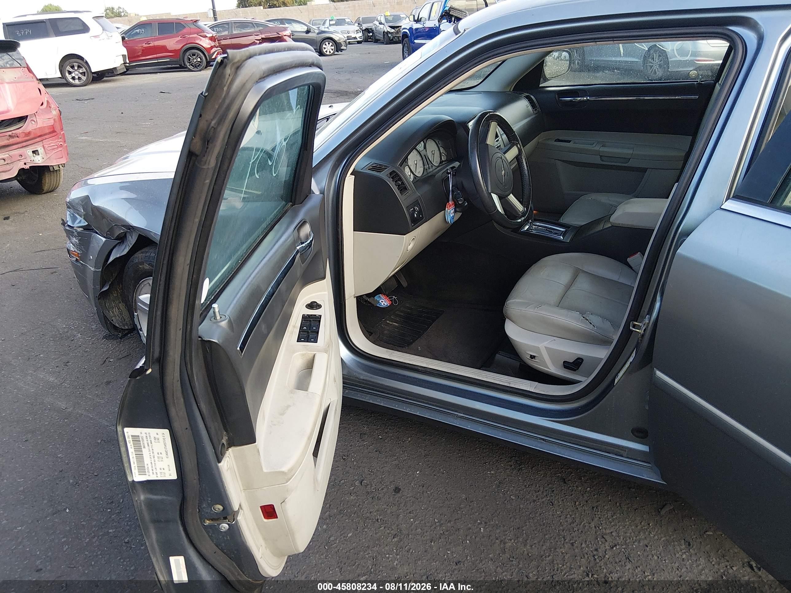 2006 Chrysler 300 Touring Gray vin: 2C3KA53G16H520986