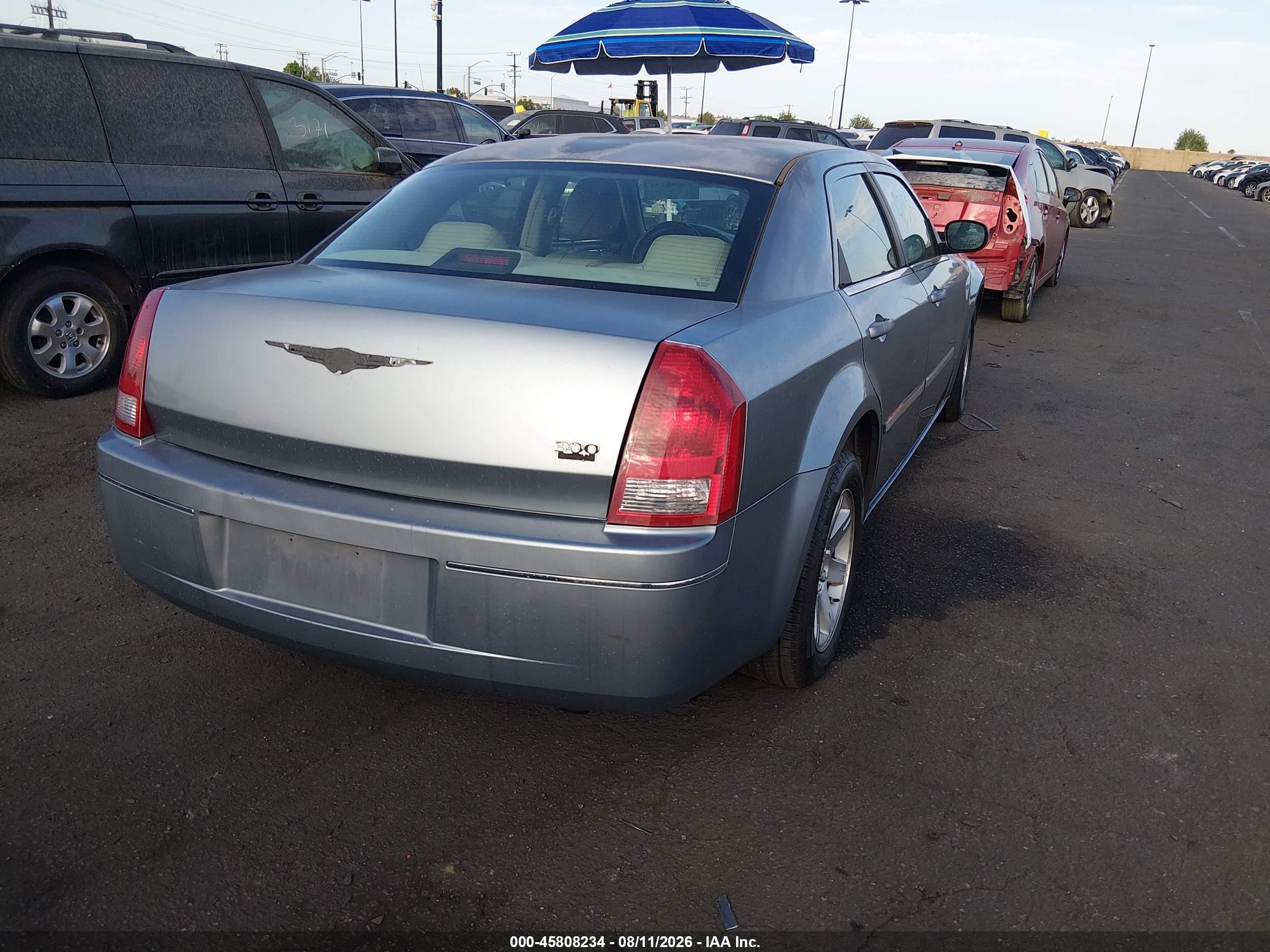 2006 Chrysler 300 Touring Gray vin: 2C3KA53G16H520986