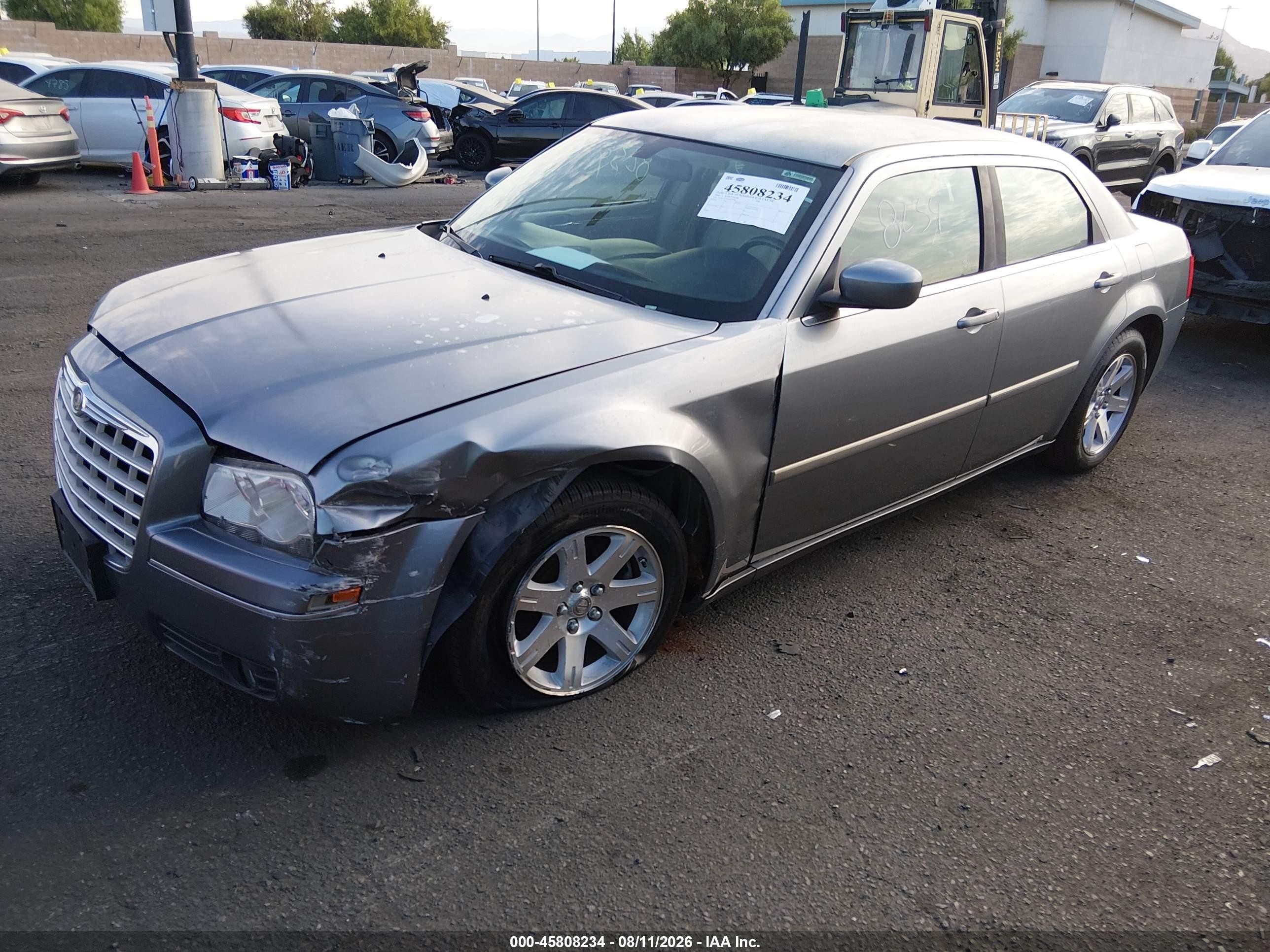 2006 Chrysler 300 Touring Gray vin: 2C3KA53G16H520986