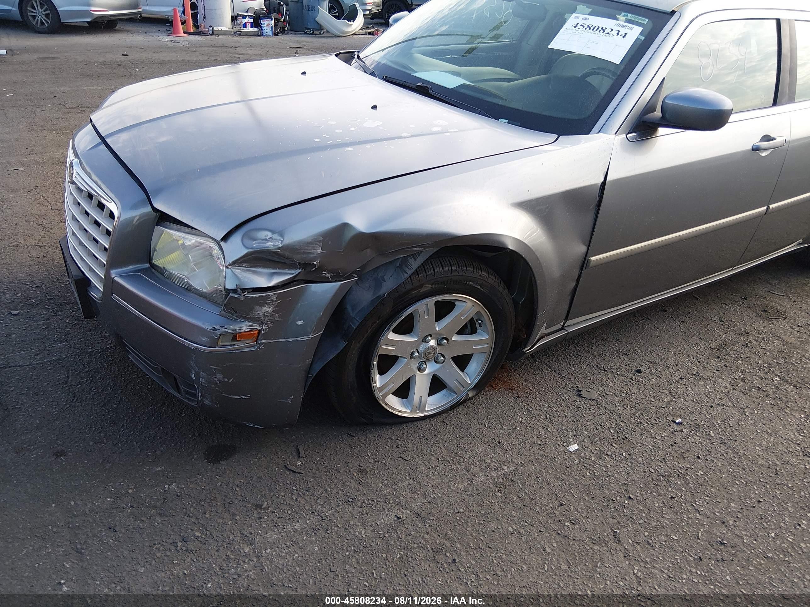 2006 Chrysler 300 Touring Gray vin: 2C3KA53G16H520986