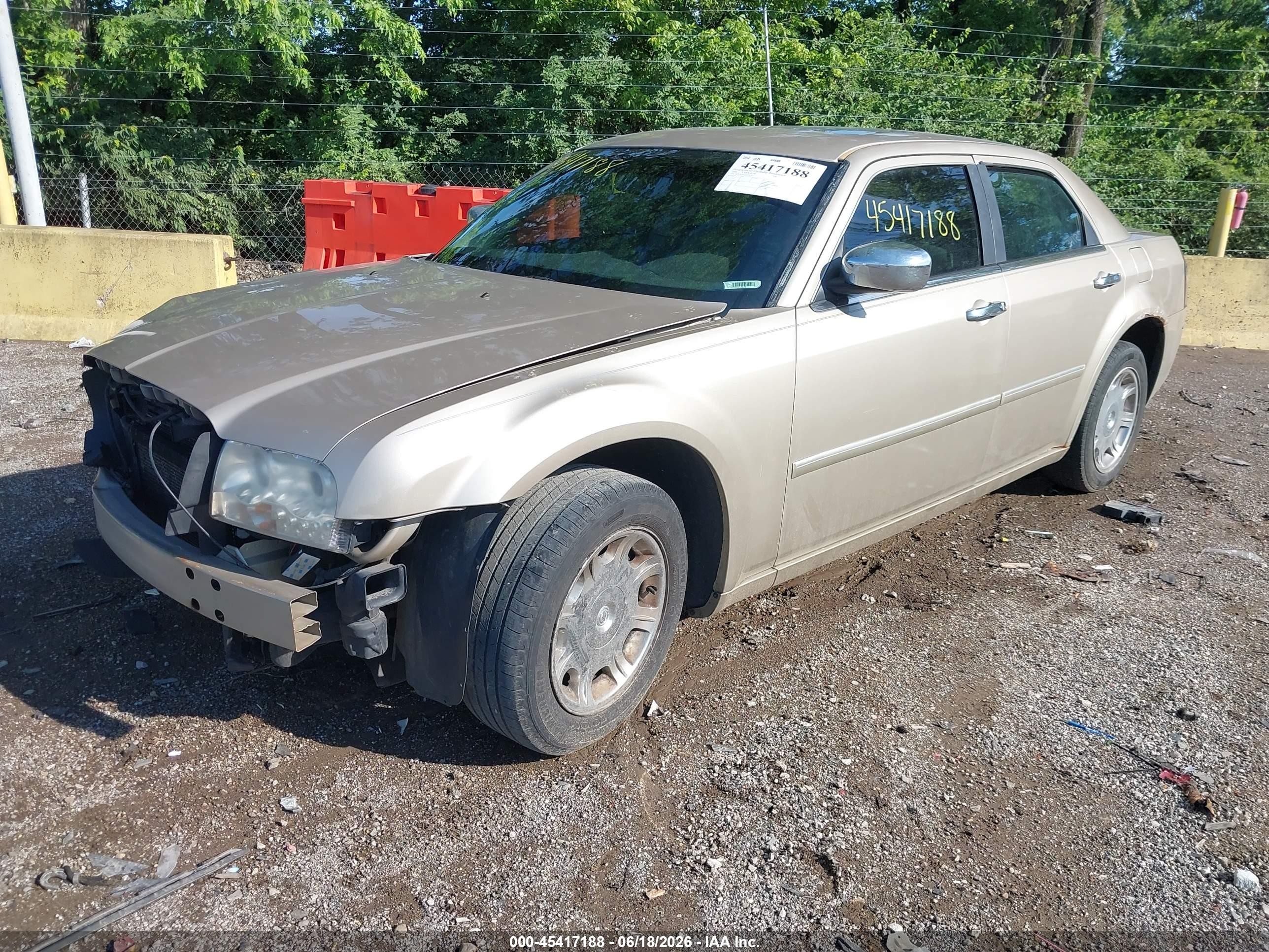 2006 Chrysler 300 Touring Gold vin: 2C3KA53G26H272747