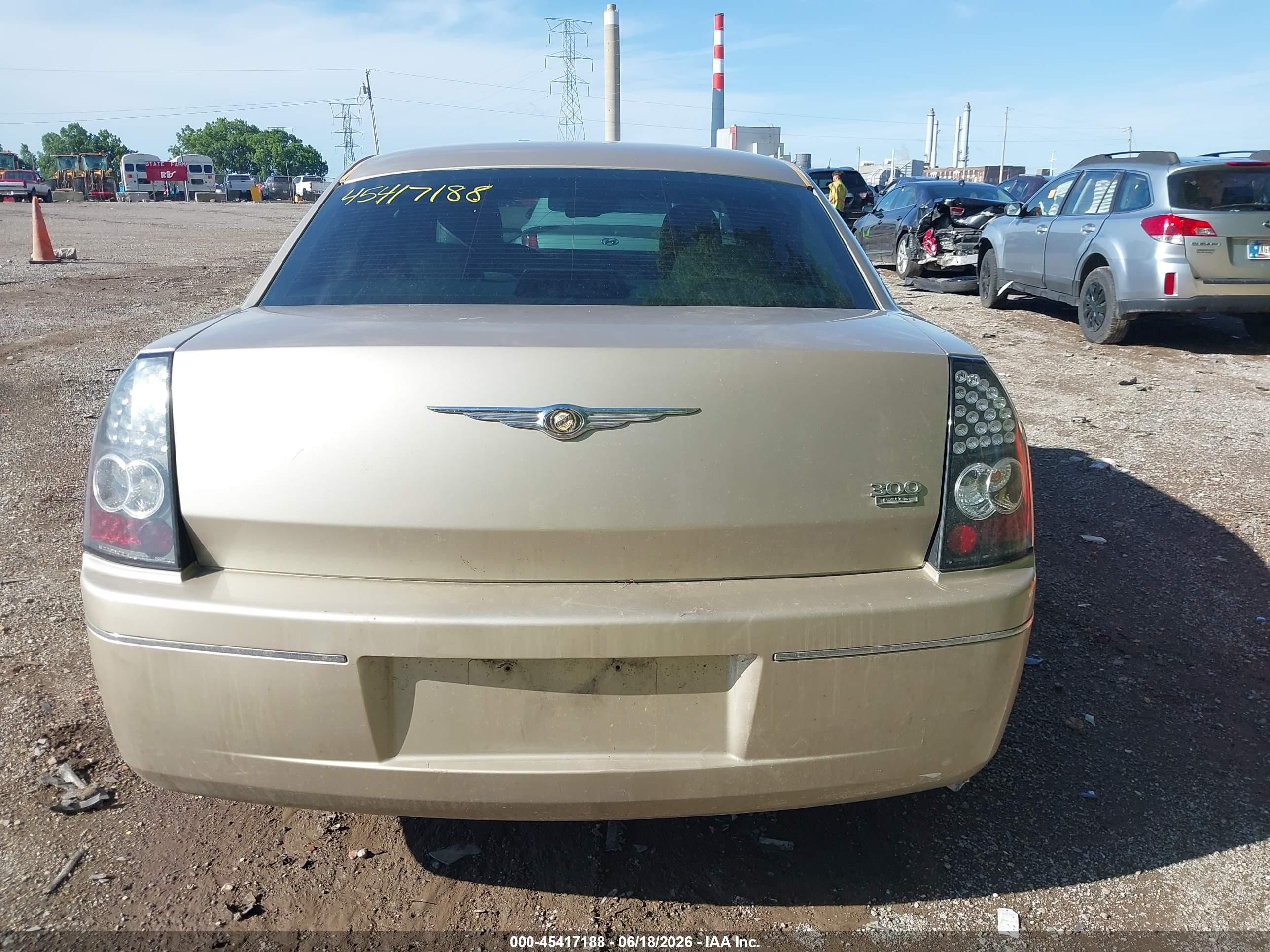 2006 Chrysler 300 Touring Gold vin: 2C3KA53G26H272747