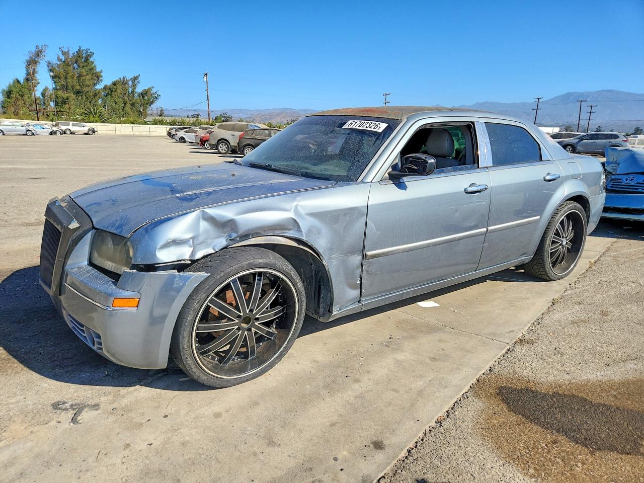 2006 Chrysler 300 Touring Серый vin: 2C3KA53G26H352758