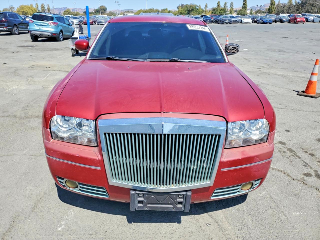 2007 Chrysler 300 Touring Red vin: 2C3KA53G27H698293