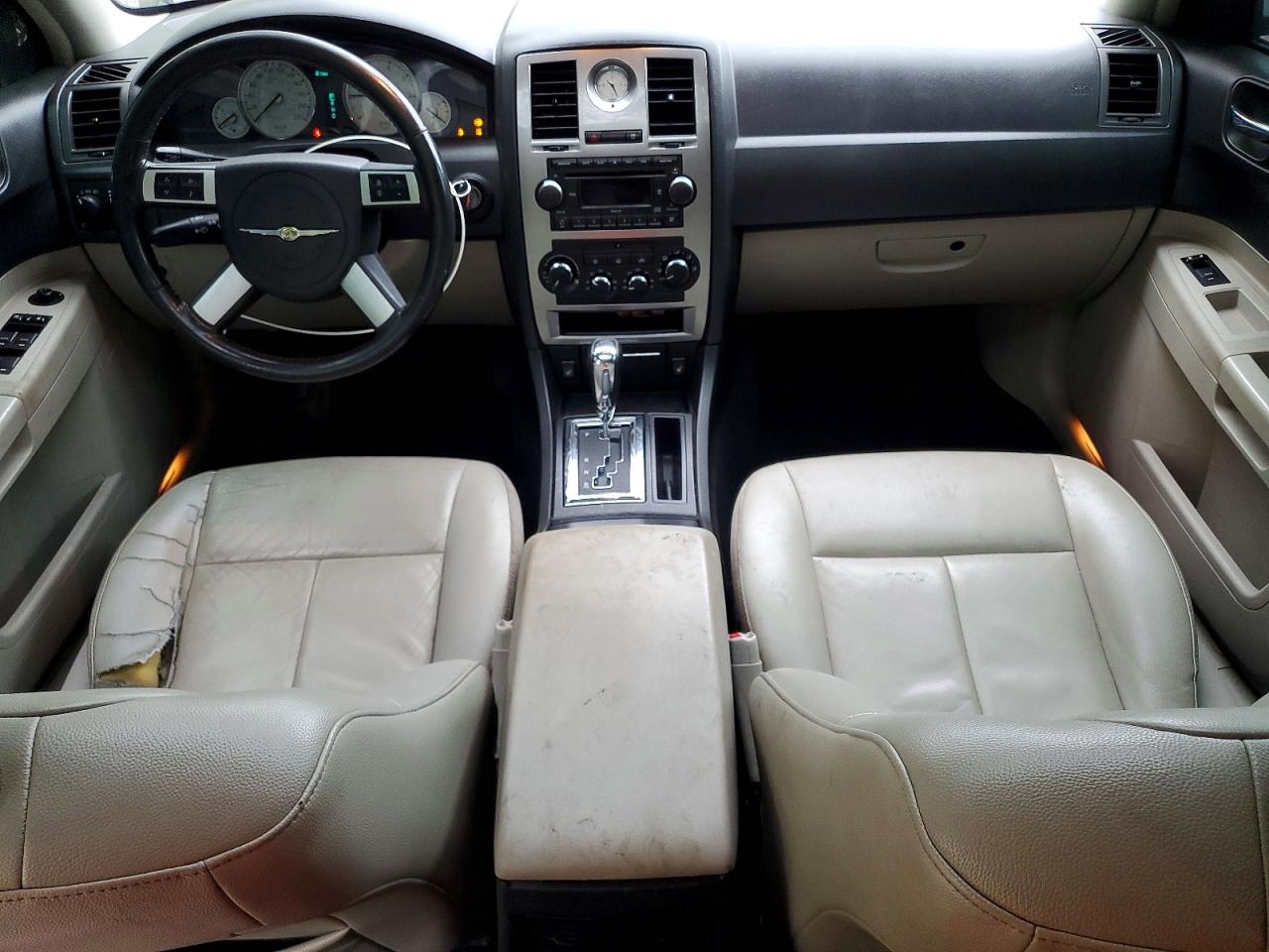 2007 Chrysler 300 Touring Black vin: 2C3KA53G27H783246