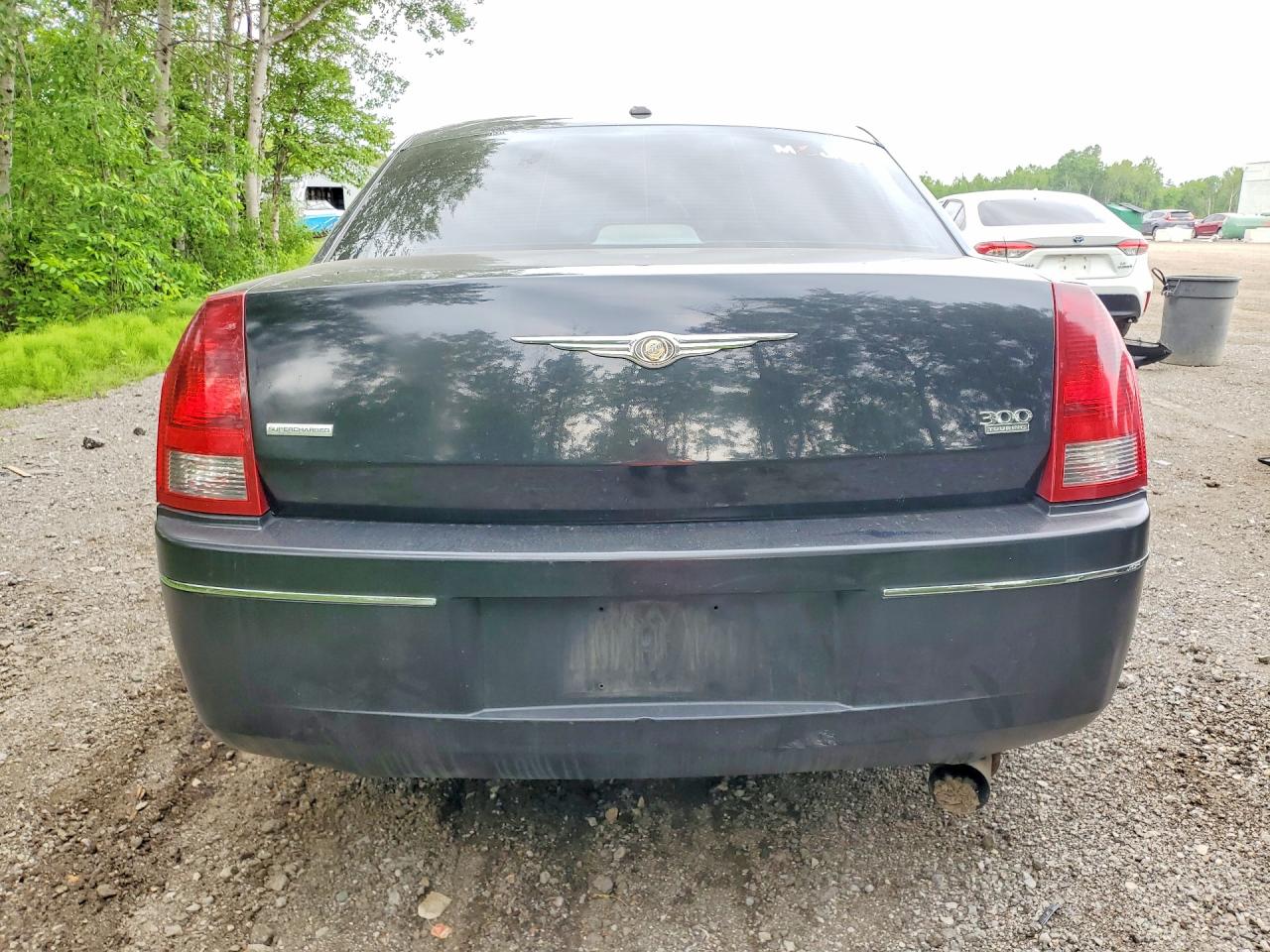2007 Chrysler 300 Touring Black vin: 2C3KA53G27H783246