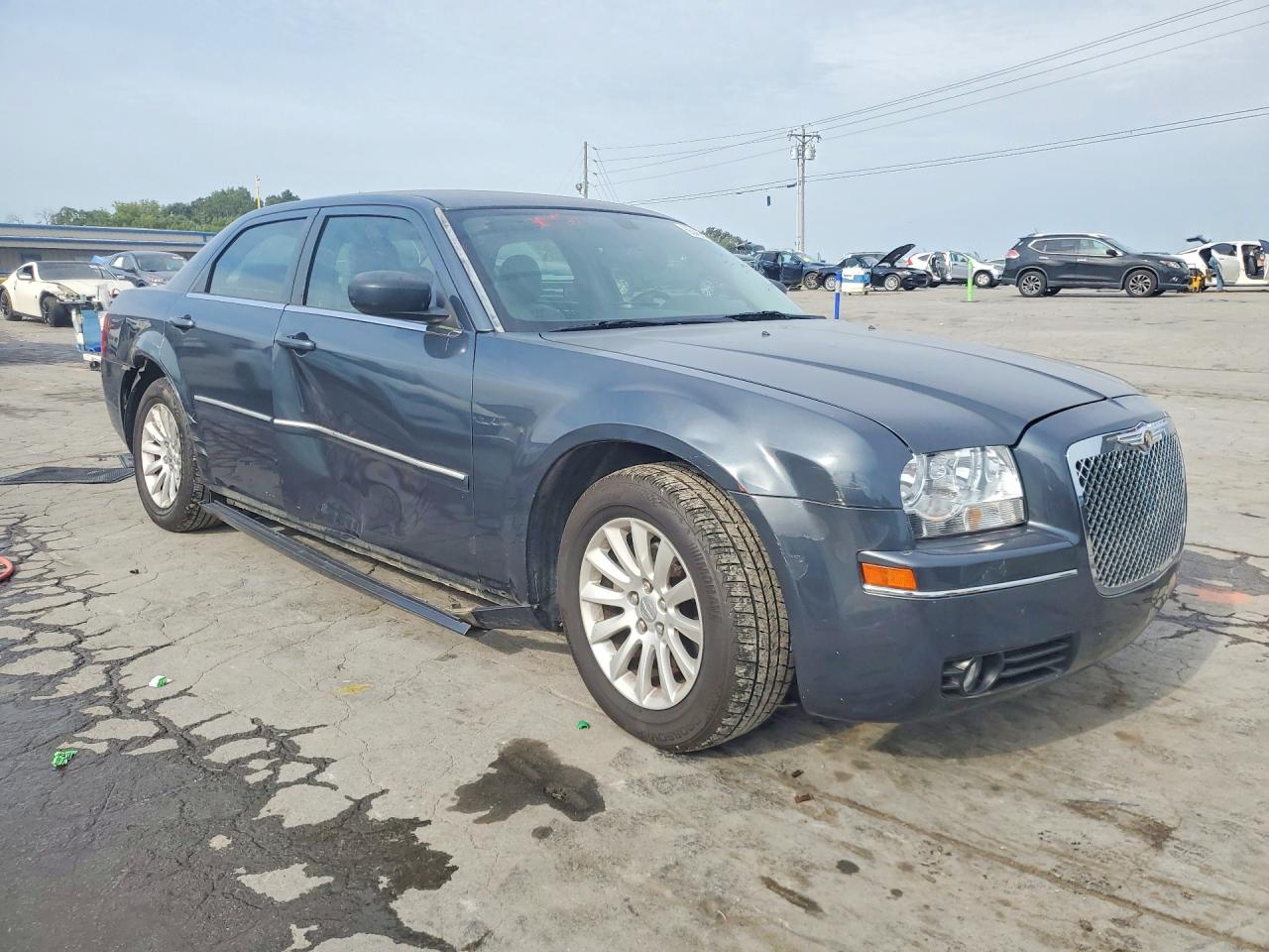 2007 Chrysler 300 Touring Black vin: 2C3KA53G27H896016