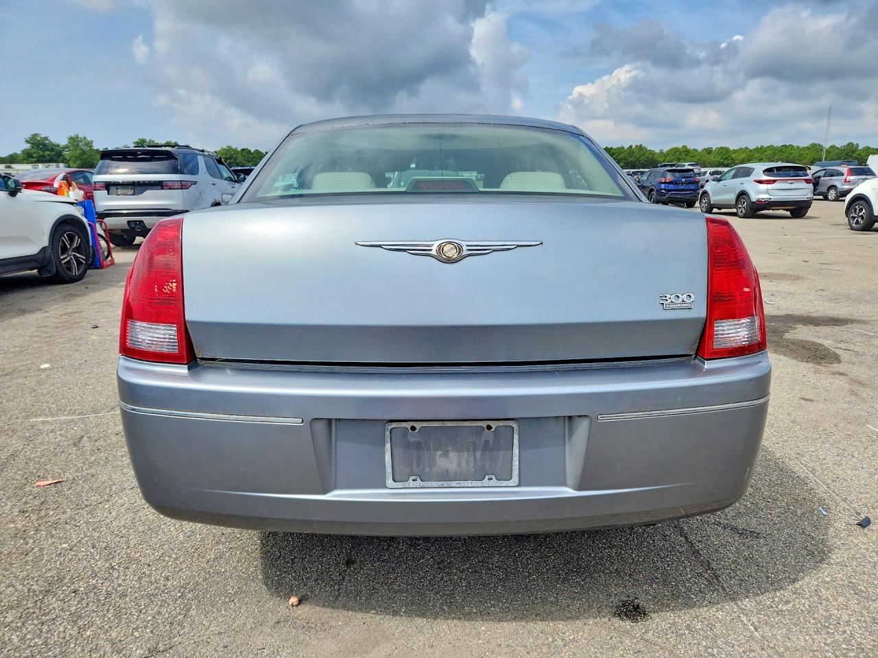 2007 Chrysler 300 Touring Серебряный vin: 2C3KA53G27H897814