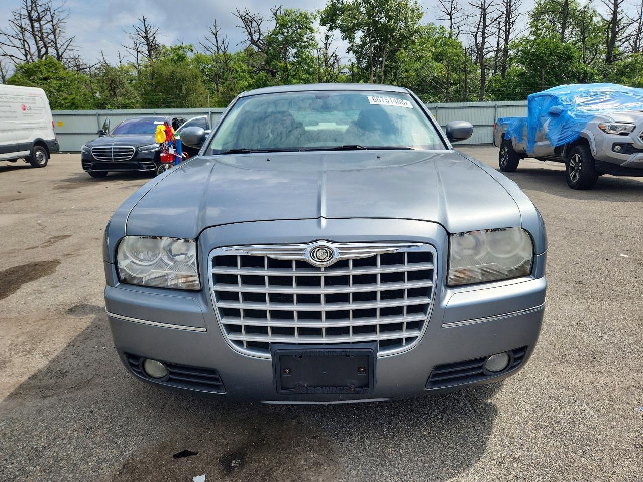 2007 Chrysler 300 Touring Серебряный vin: 2C3KA53G27H897814